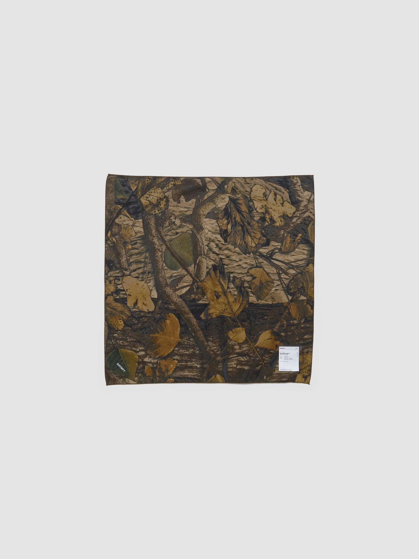 SoftCell Bandana in Camo Leaves