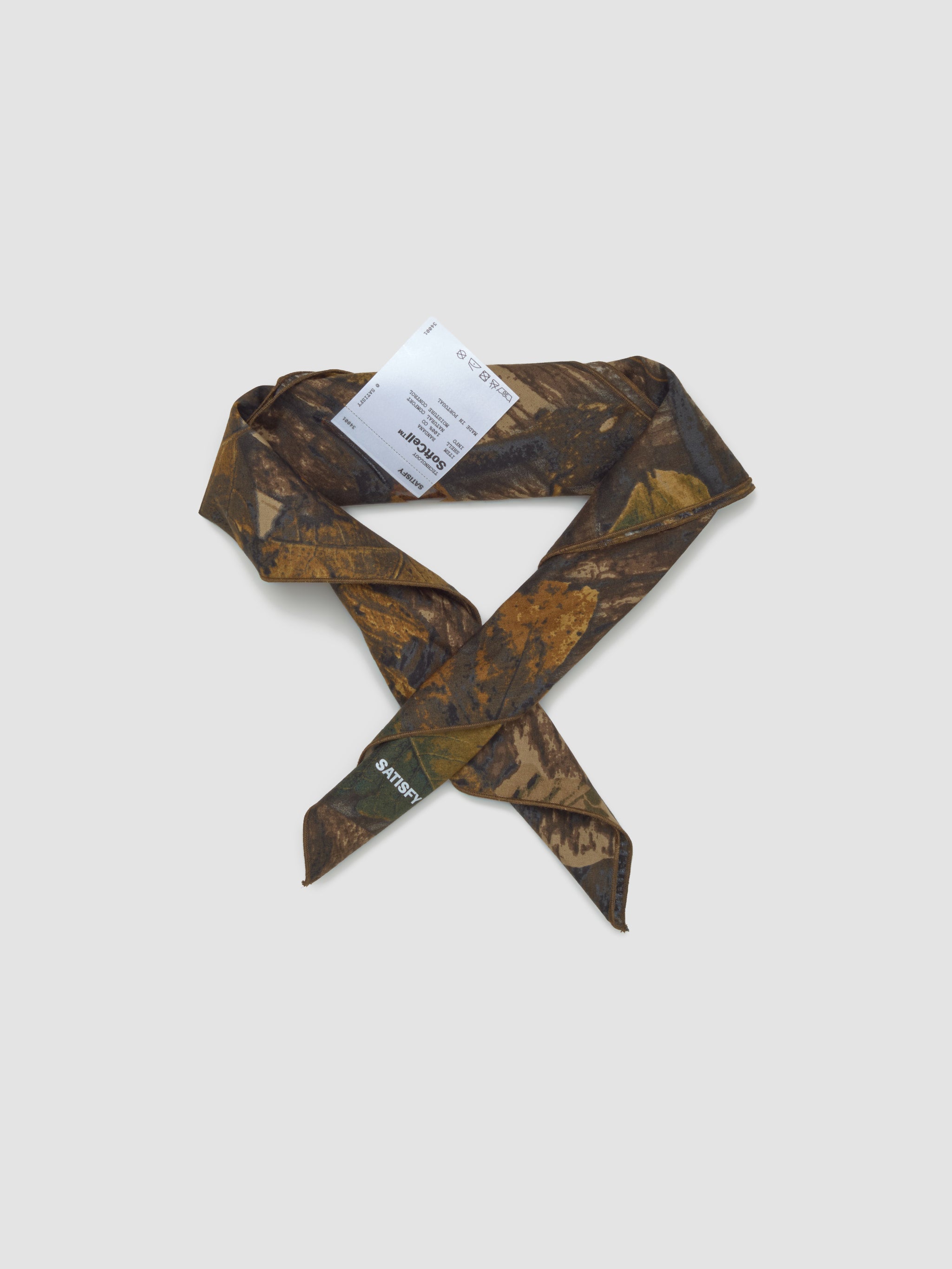 SoftCell Bandana in Camo Leaves