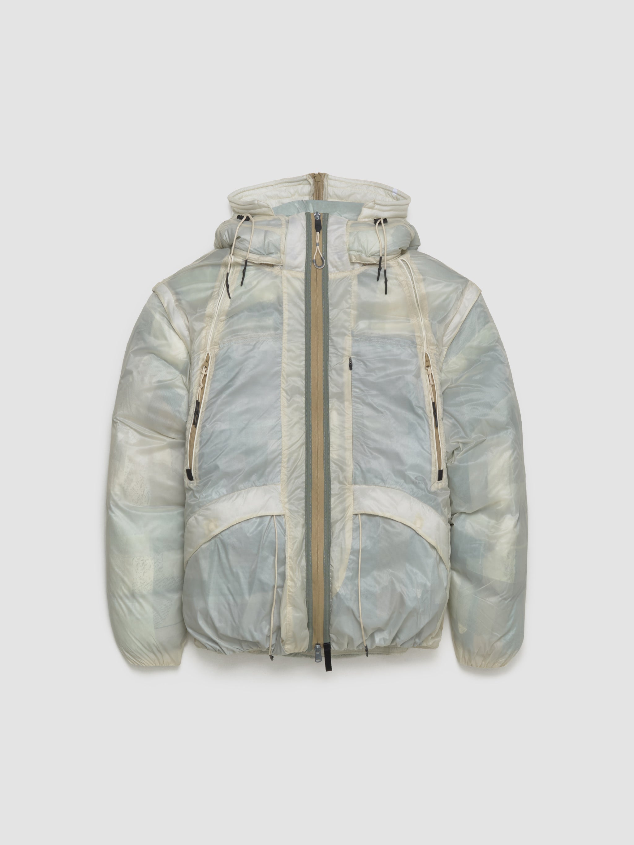 Latitude Soar Puffer Jacket in Mountain Camo Green