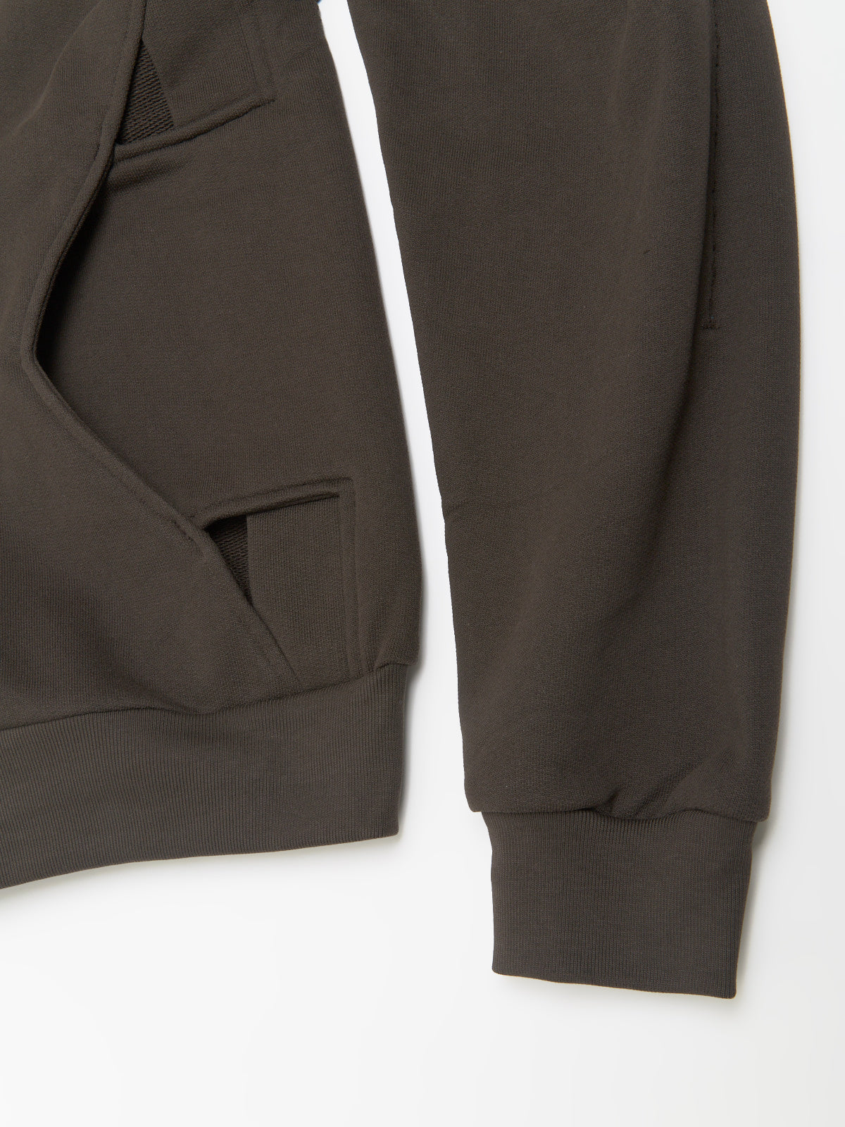 Deconstructed Tie-In Sweater in Tobacco