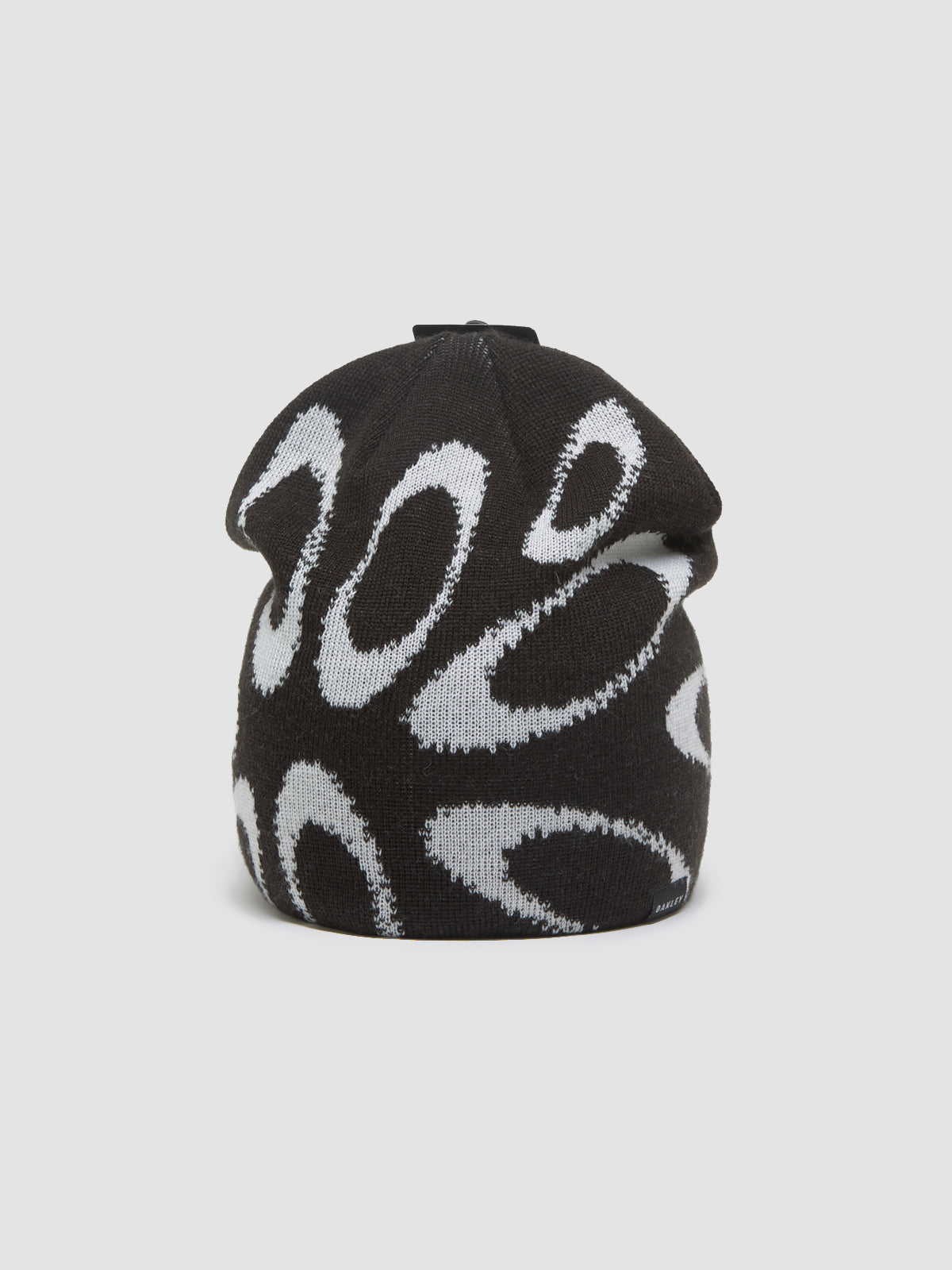 Ellipse Graphic Beanie in Black & White
