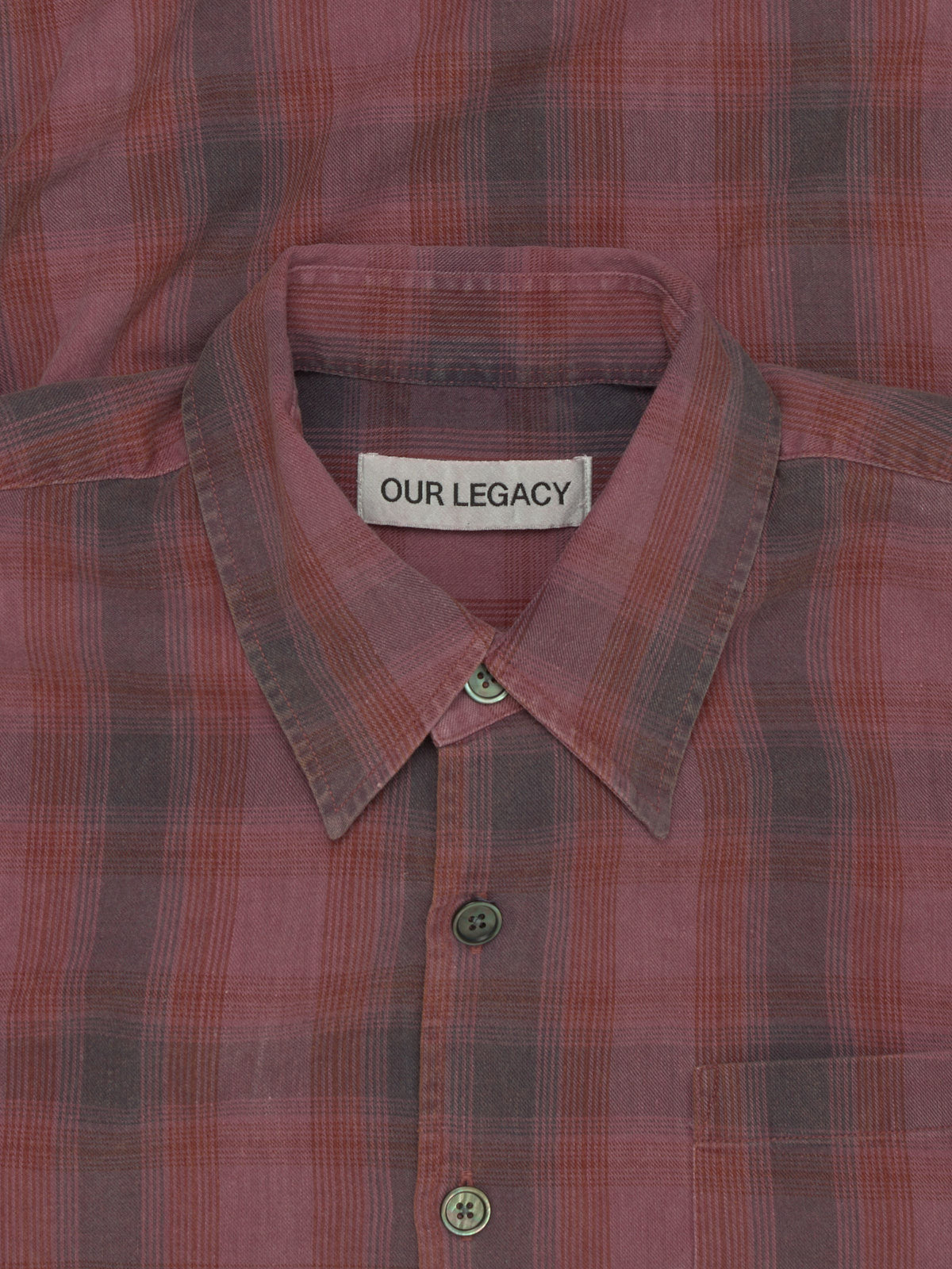 Borrowed Shirt in Idaho Flannel Check