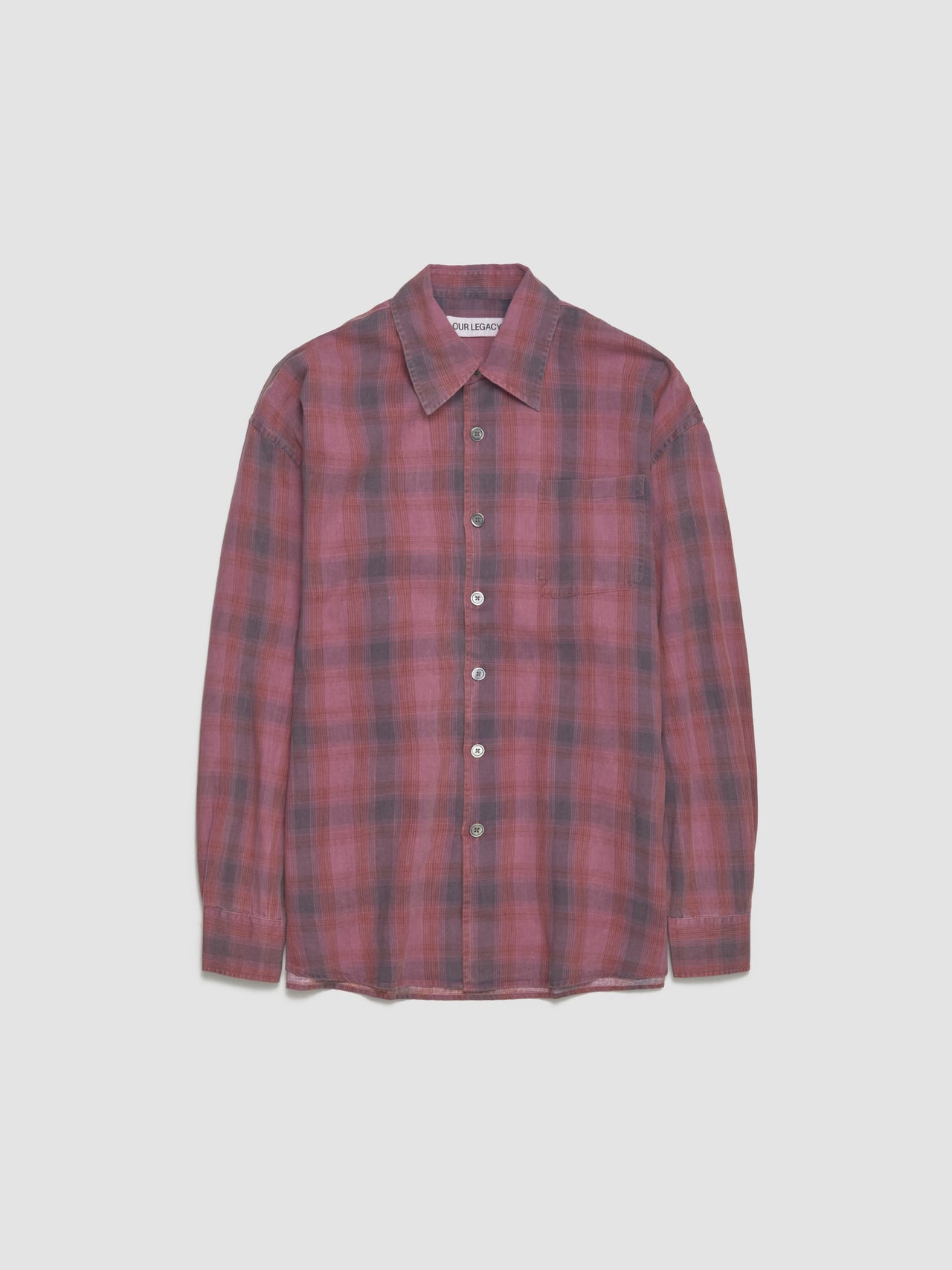 Borrowed Shirt in Idaho Flannel Check