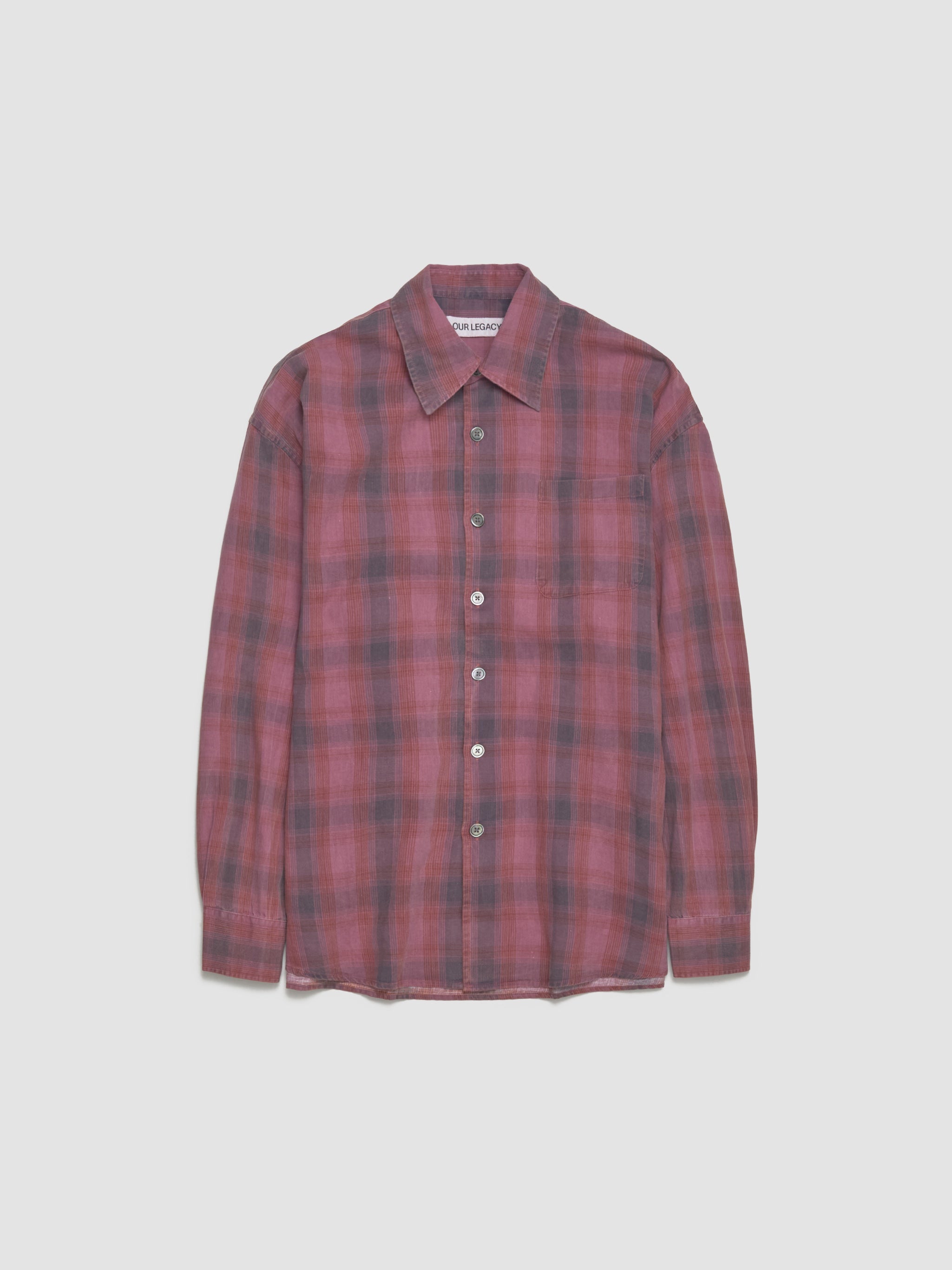 Borrowed Shirt in Idaho Flannel Check