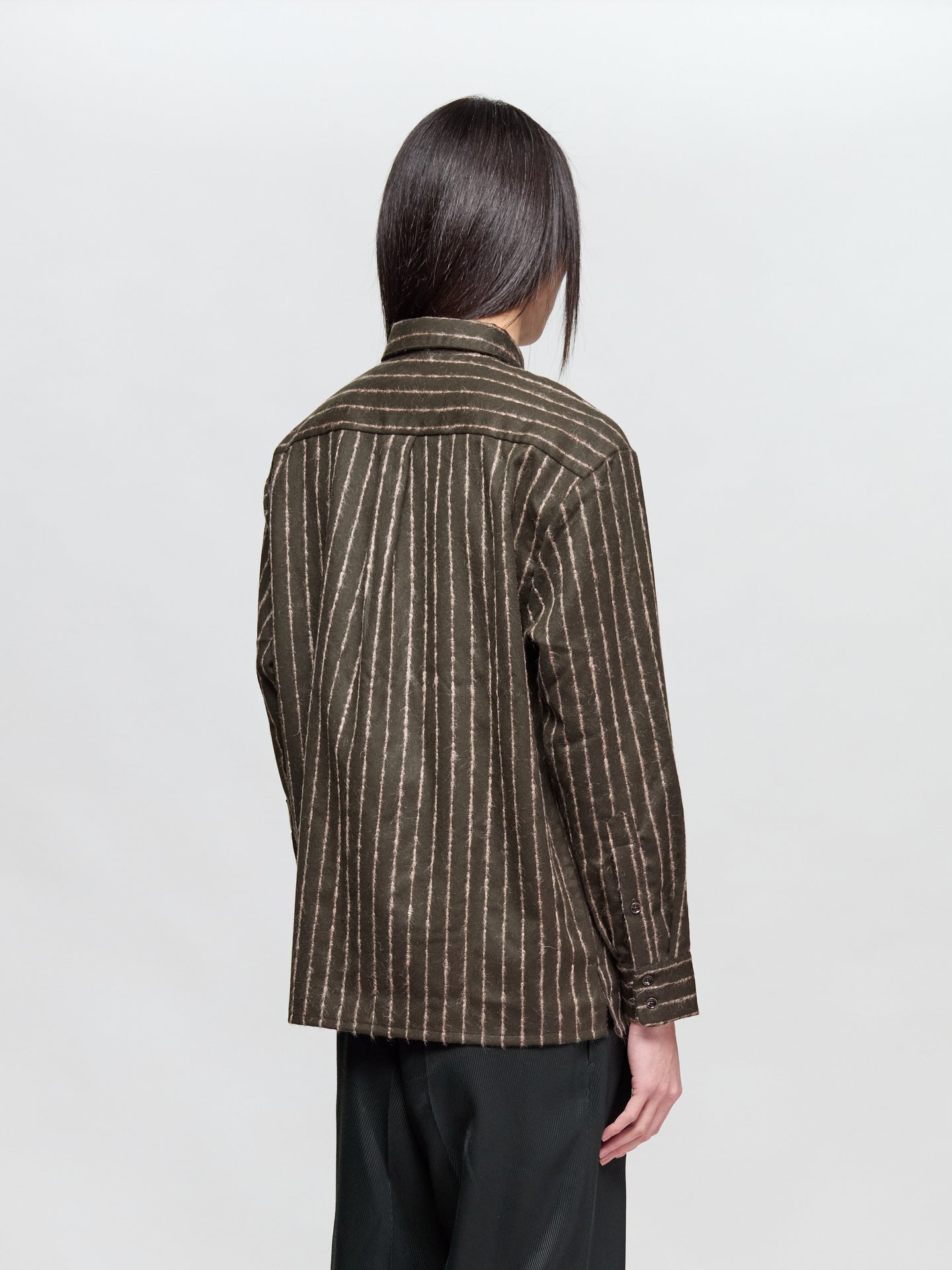 Gusto Shirt in Salmon Stripe