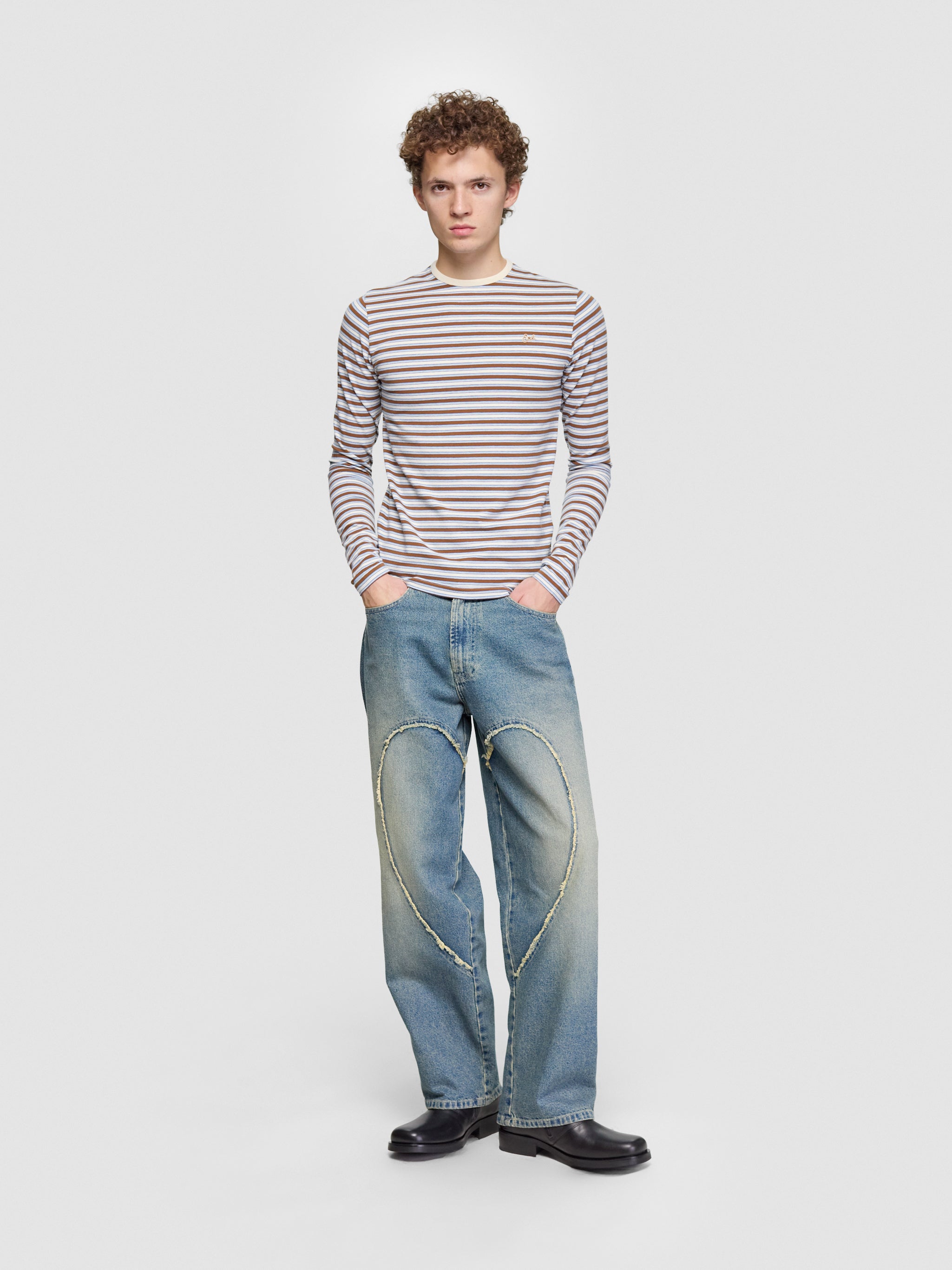 Love Pants 00's in Washed Blue