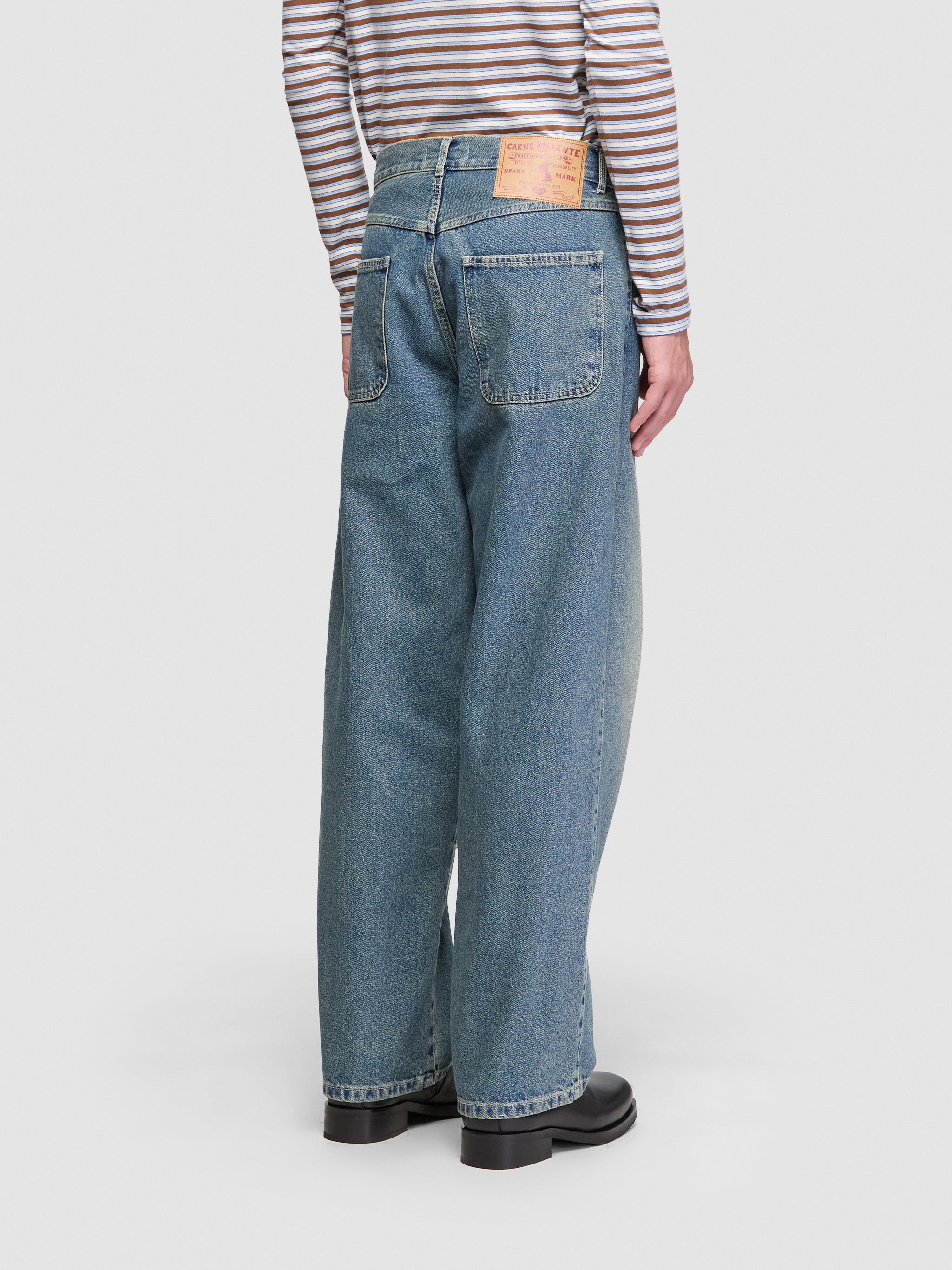 Love Pants 00's in Washed Blue