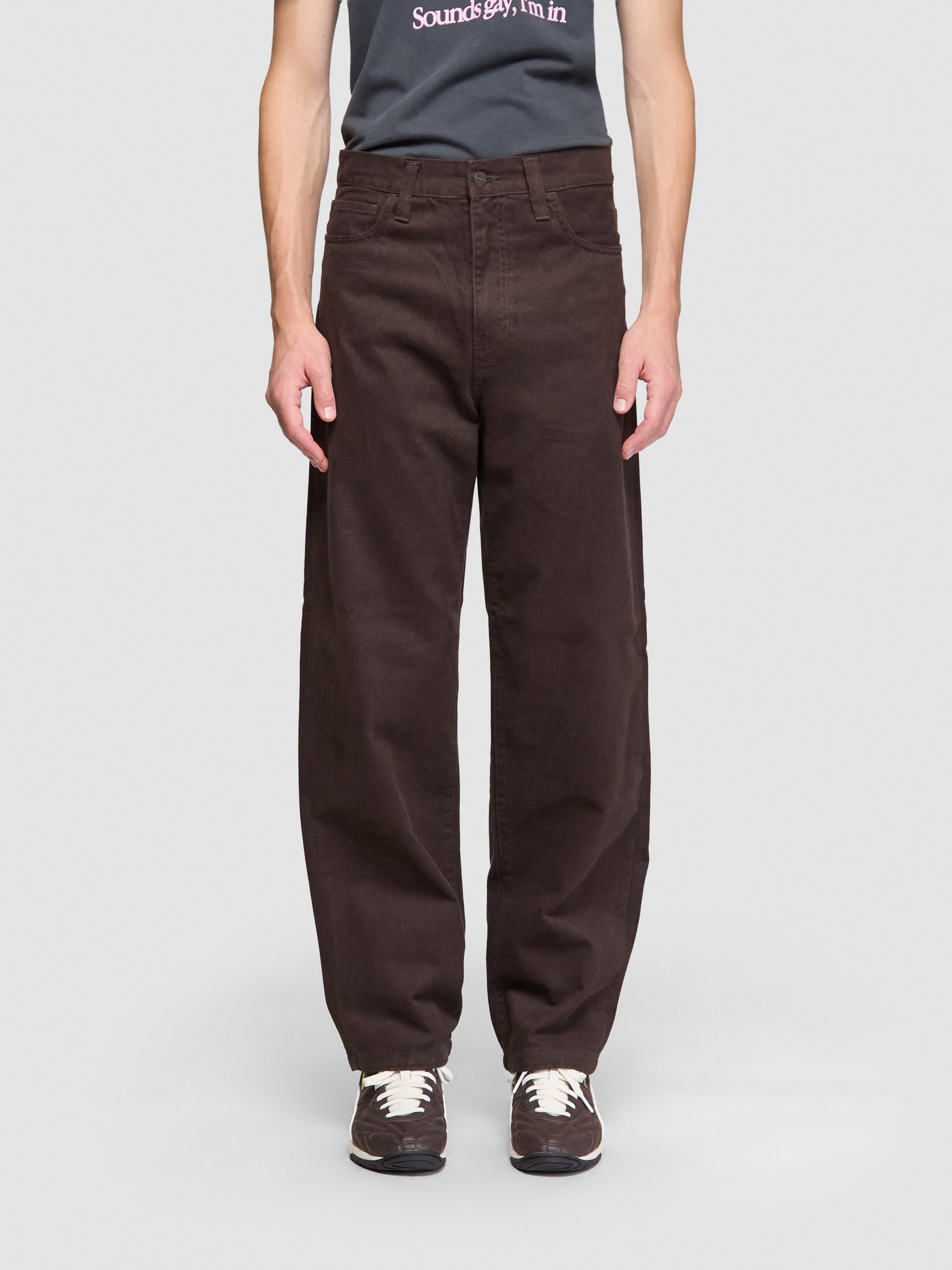 Landon Pants in Tobacco Rinsed