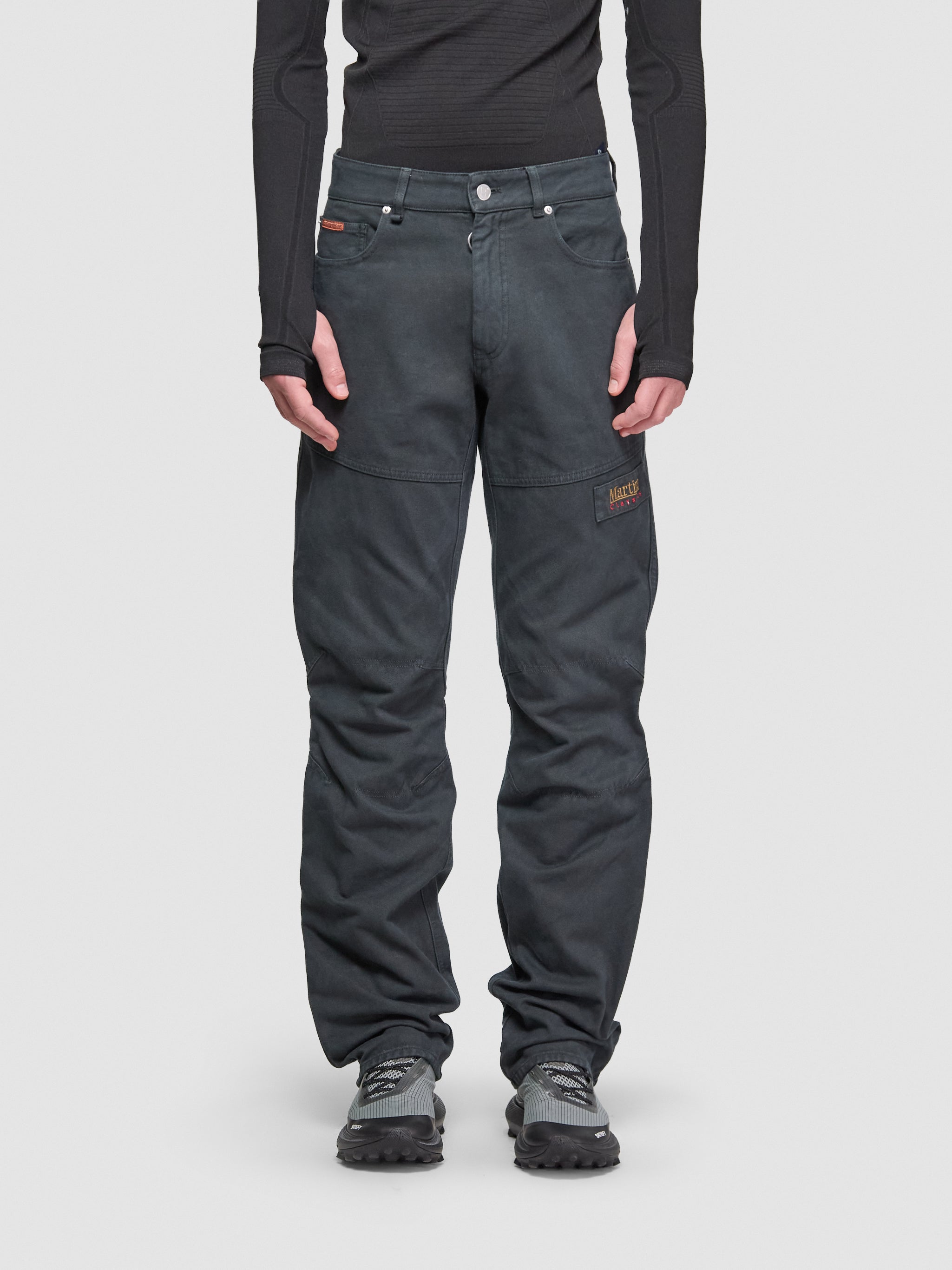 Utility Trousers in Dark Green