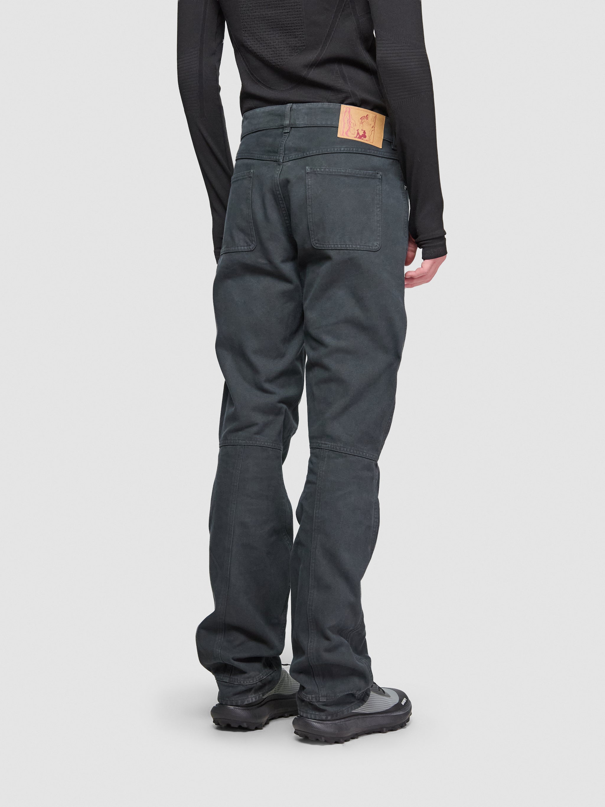 Utility Trousers in Dark Green