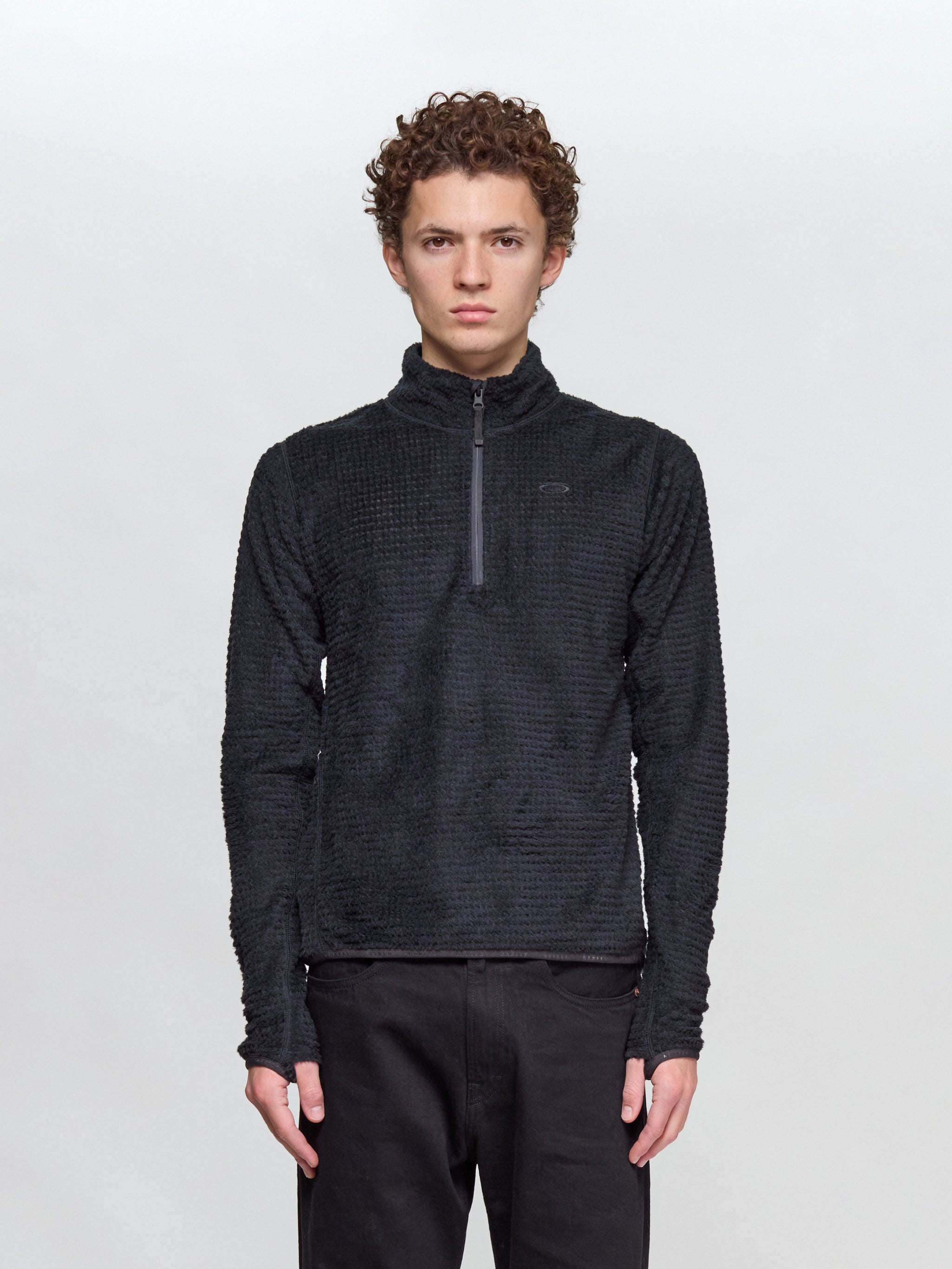 Bowls Alpha Half-Zip Sweatshirt in Blackout