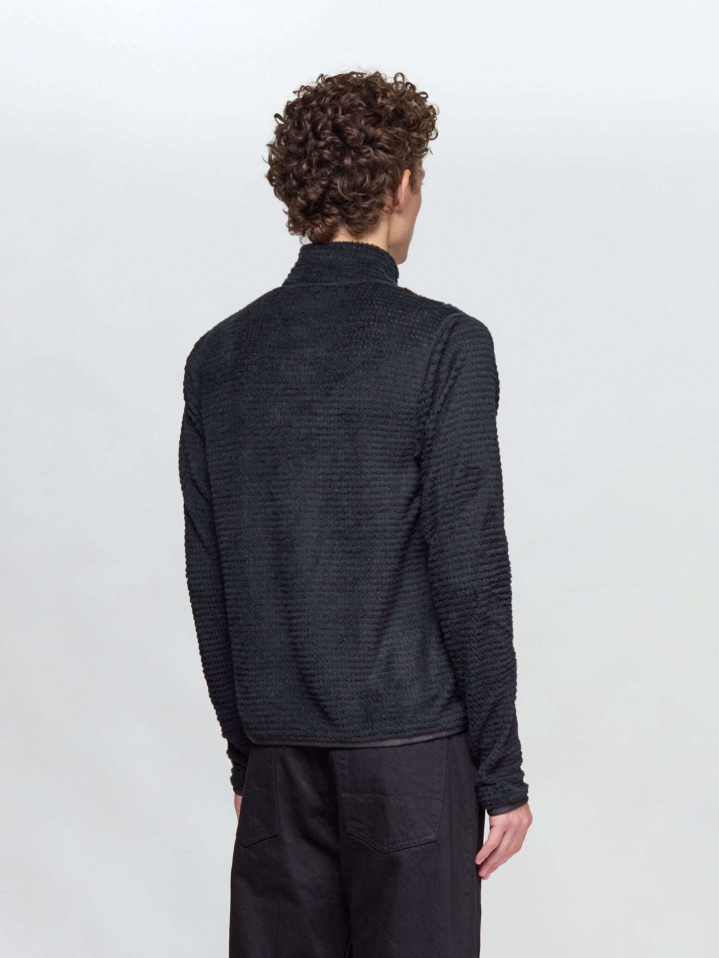 Bowls Alpha Half-Zip Sweatshirt in Blackout