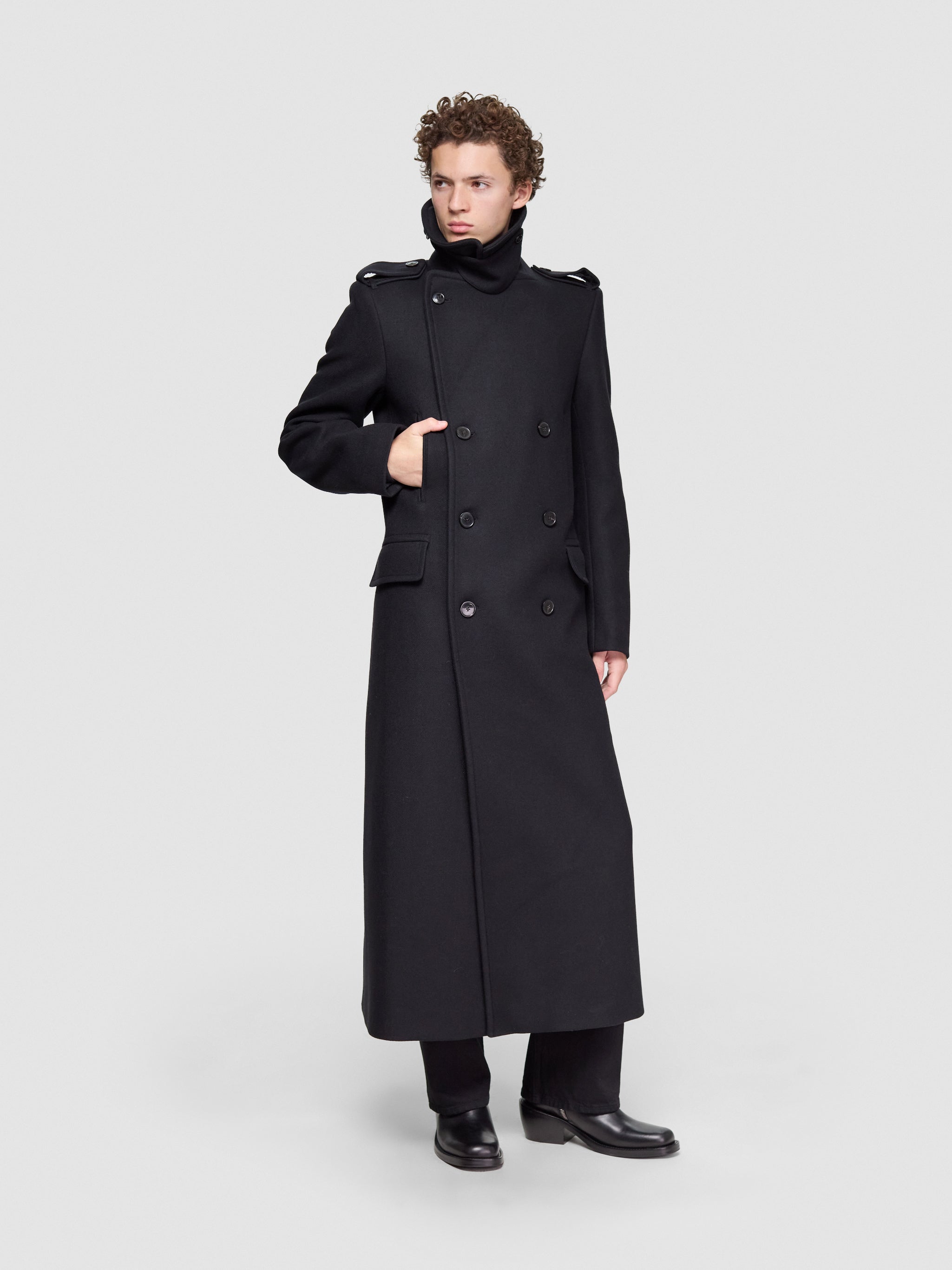 Rafaell Coat in Black