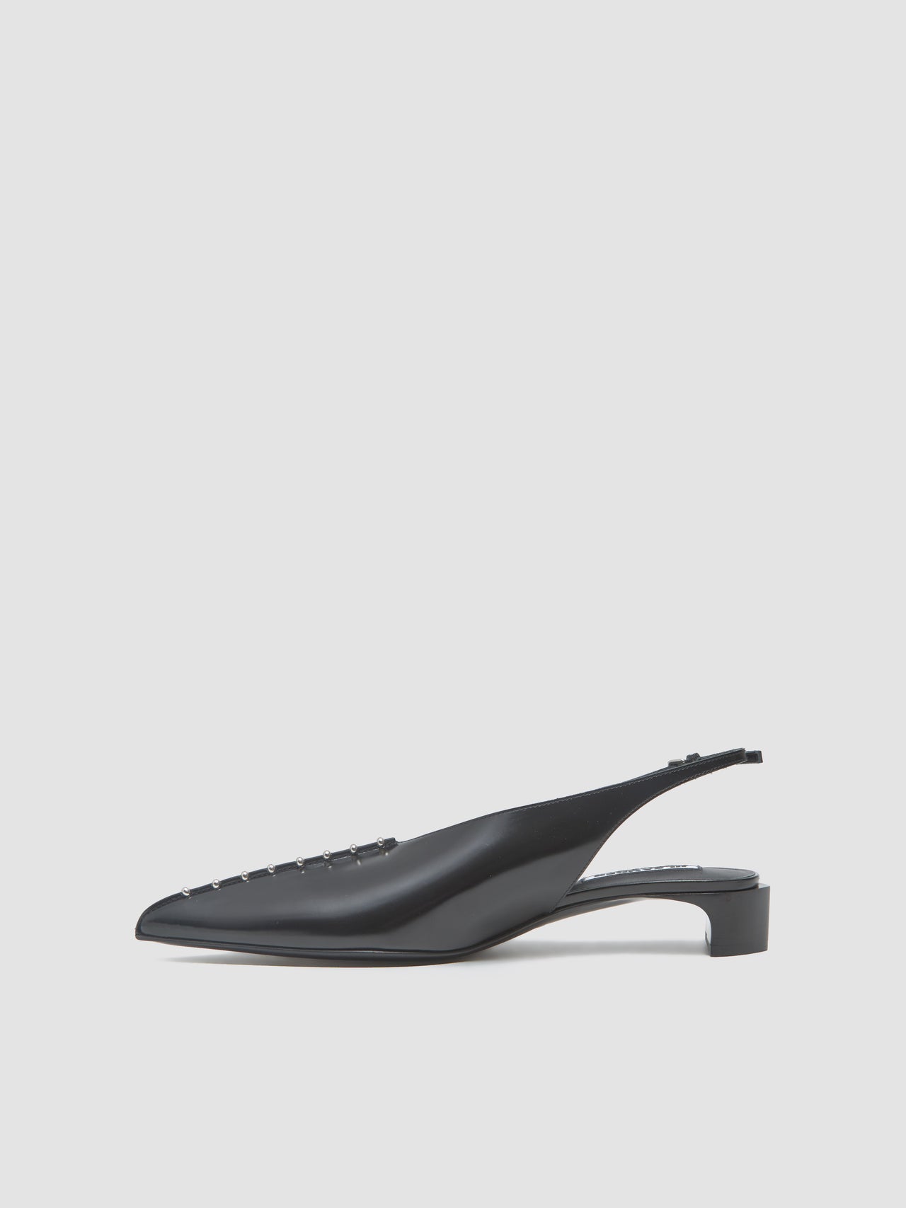 Sling Back Pumps in Black