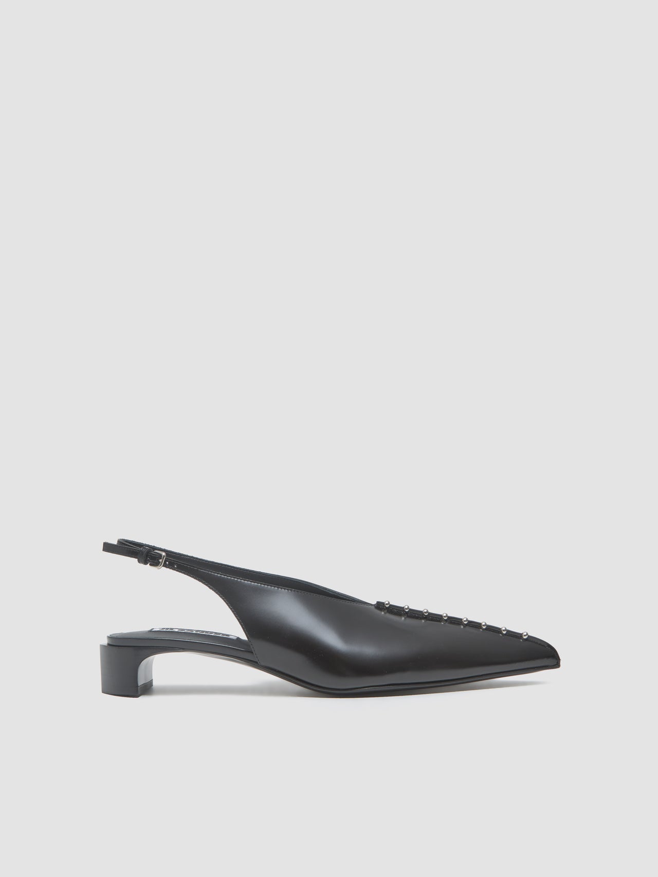Sling Back Pumps in Black