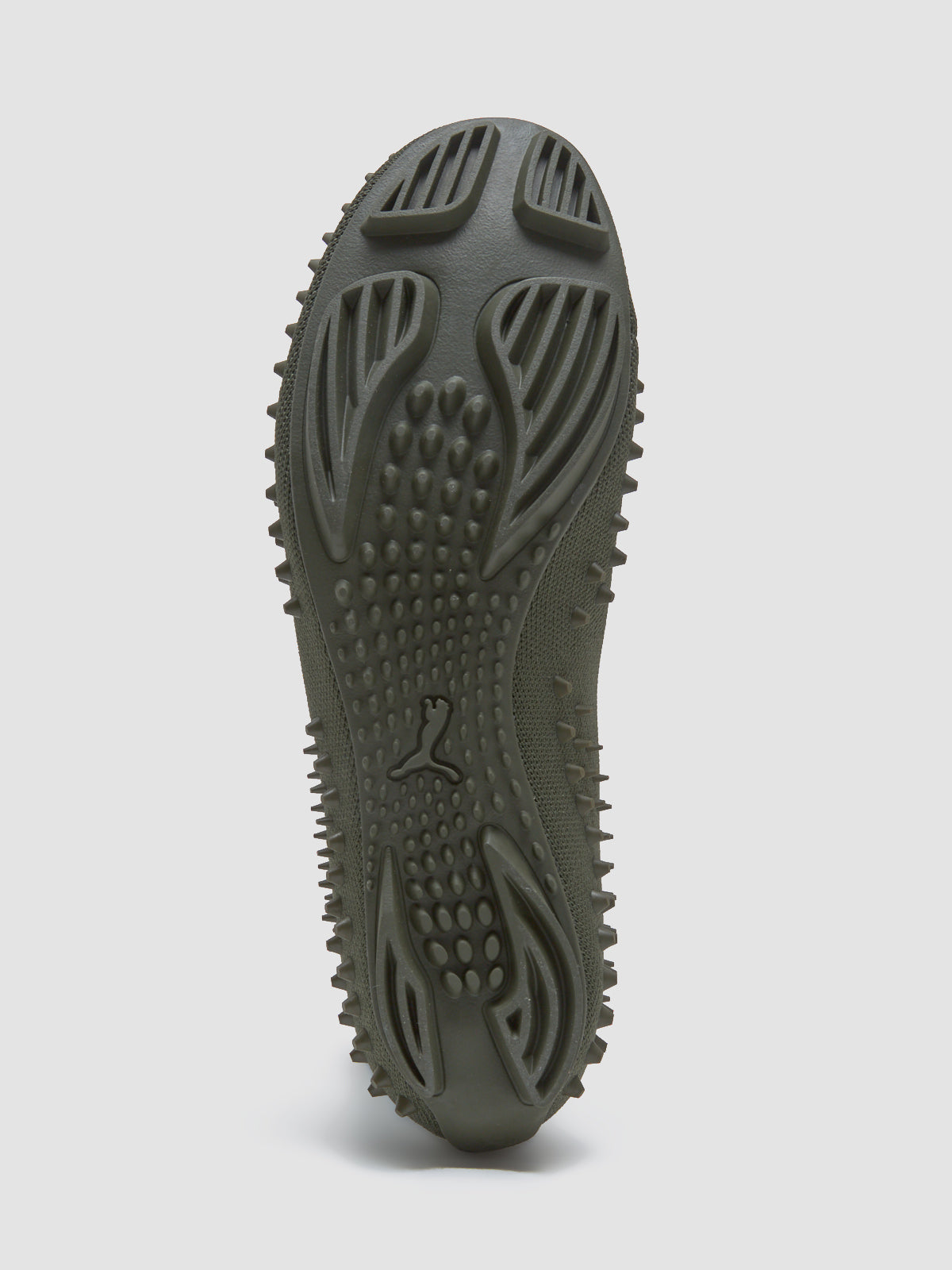 x LGN Mostro Sock Knit Sneaker in Dark Olive