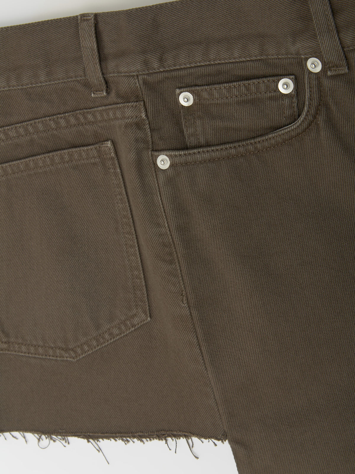 Display Denim Shorts in Brown