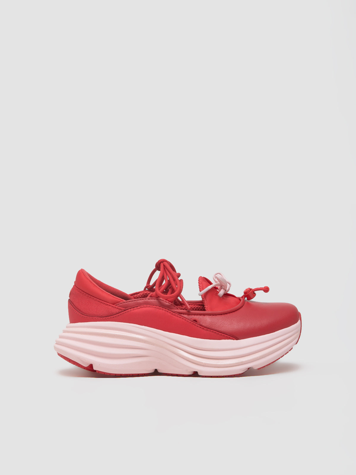 Bondi Mary Jane Sneaker in Cerise & Rose Tea