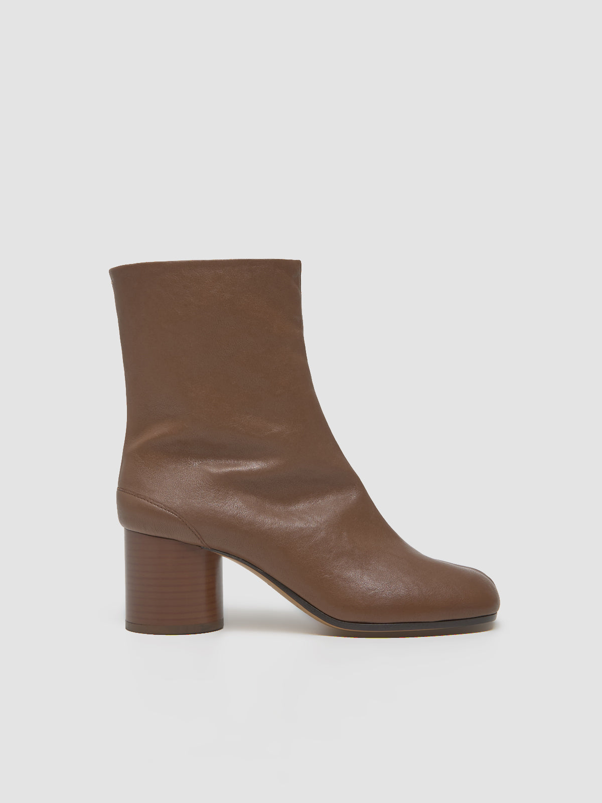 Tabi Ankle Boots in Warm Coffee