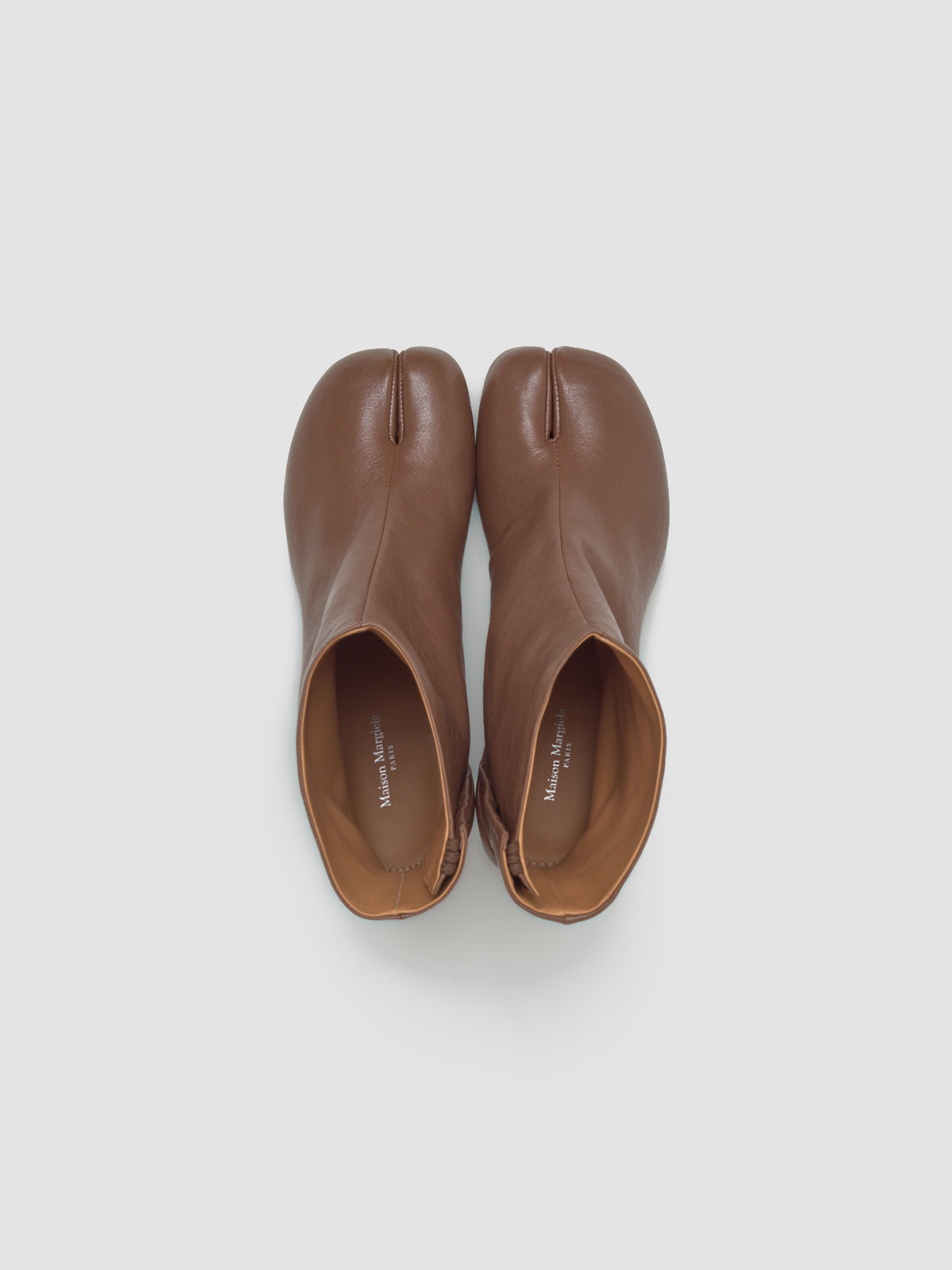 Tabi Ankle Boots in Warm Coffee