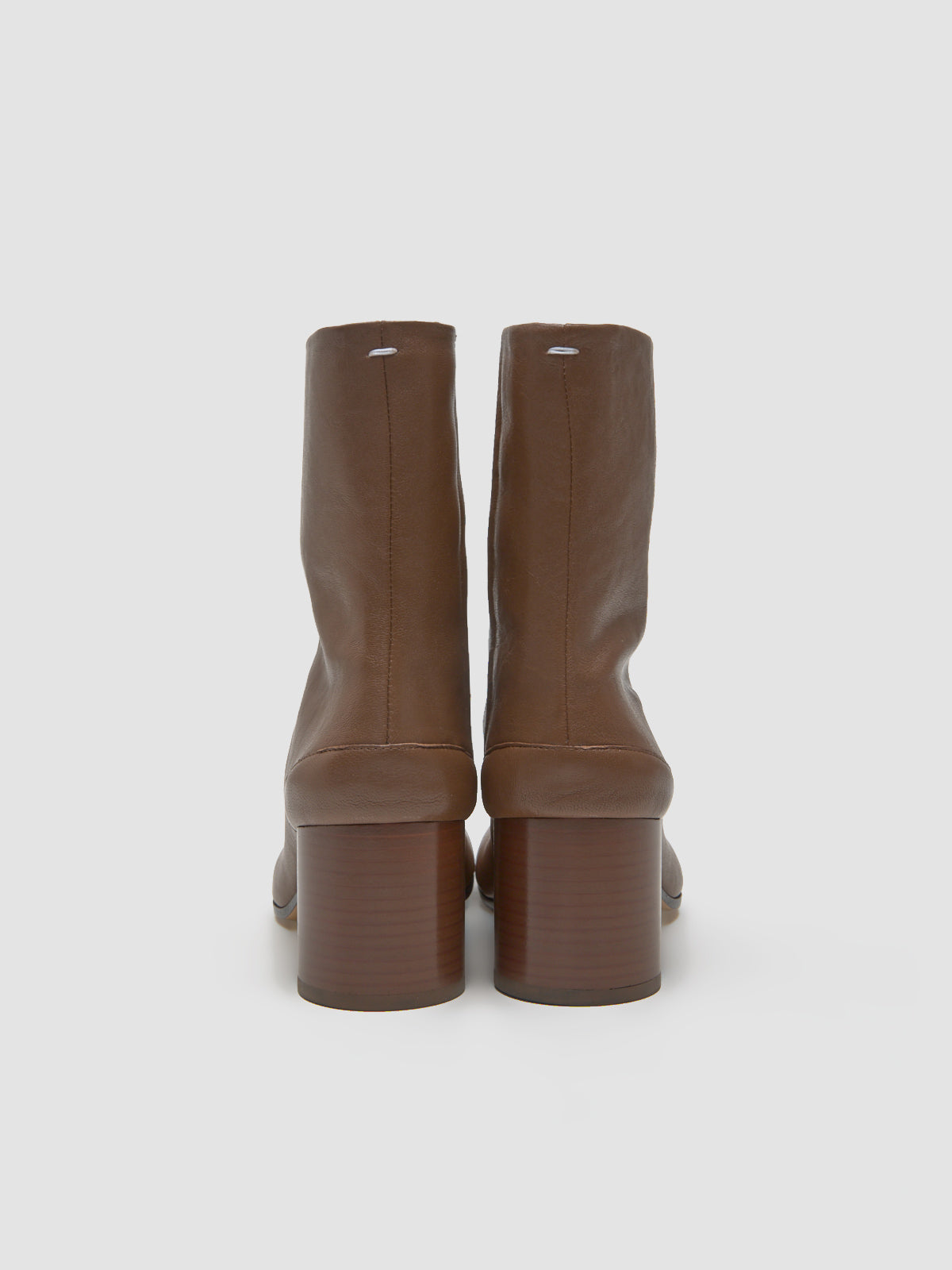 Tabi Ankle Boots in Warm Coffee