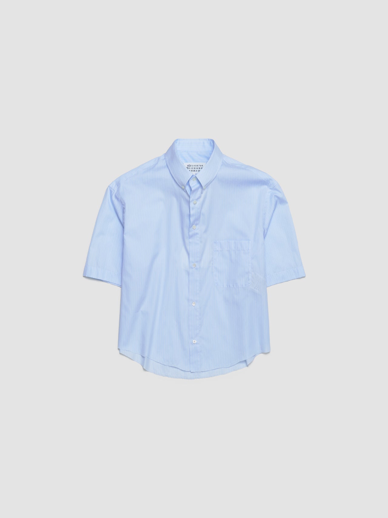 Short Sleeve Shirt in Ciel