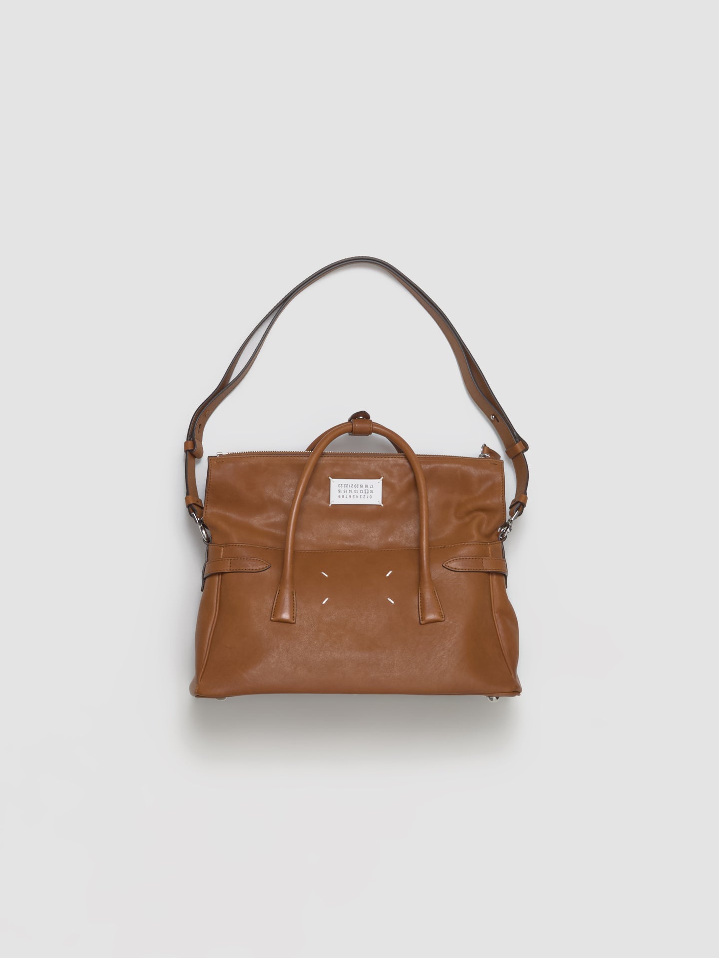 5AC Loved to Death Medium Bag in Cognac