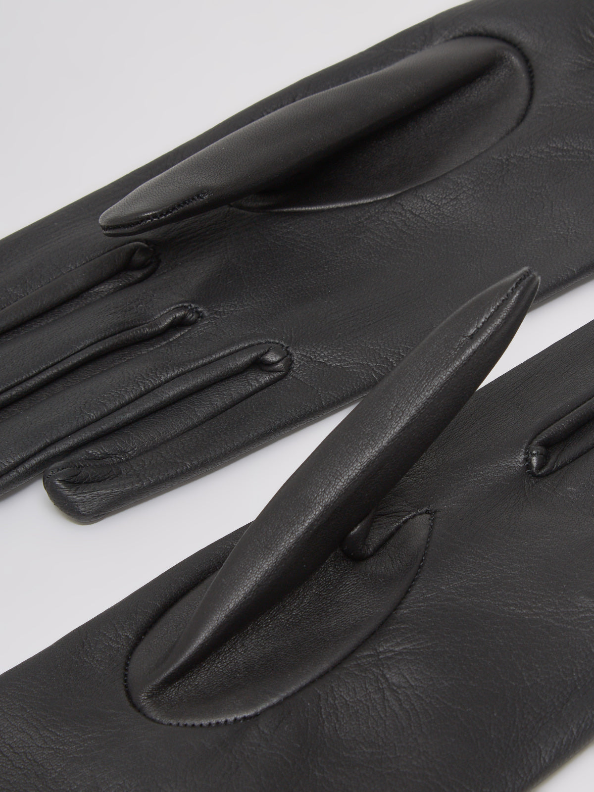 Leather Gloves in Black
