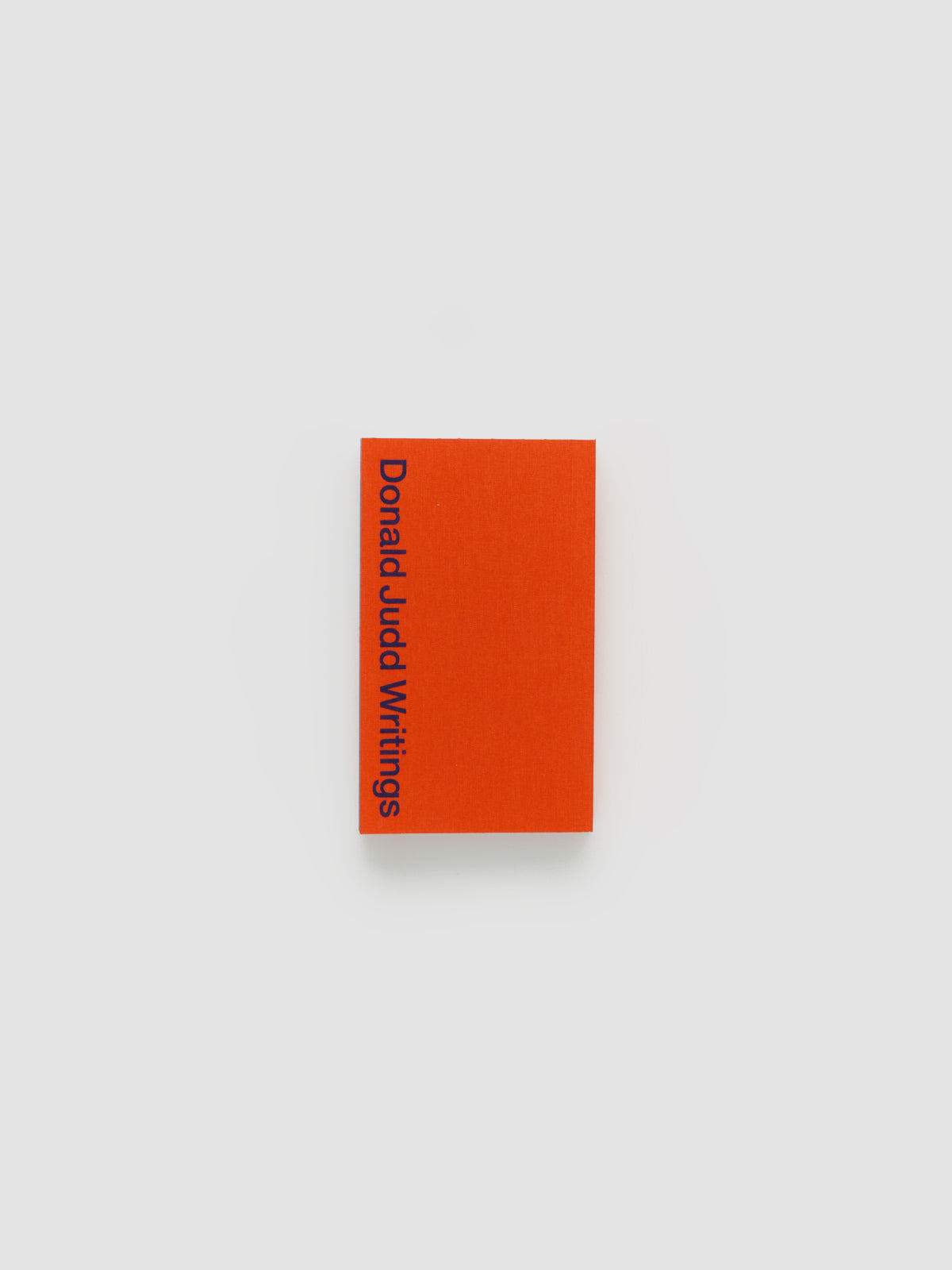 Donald Judd Writings