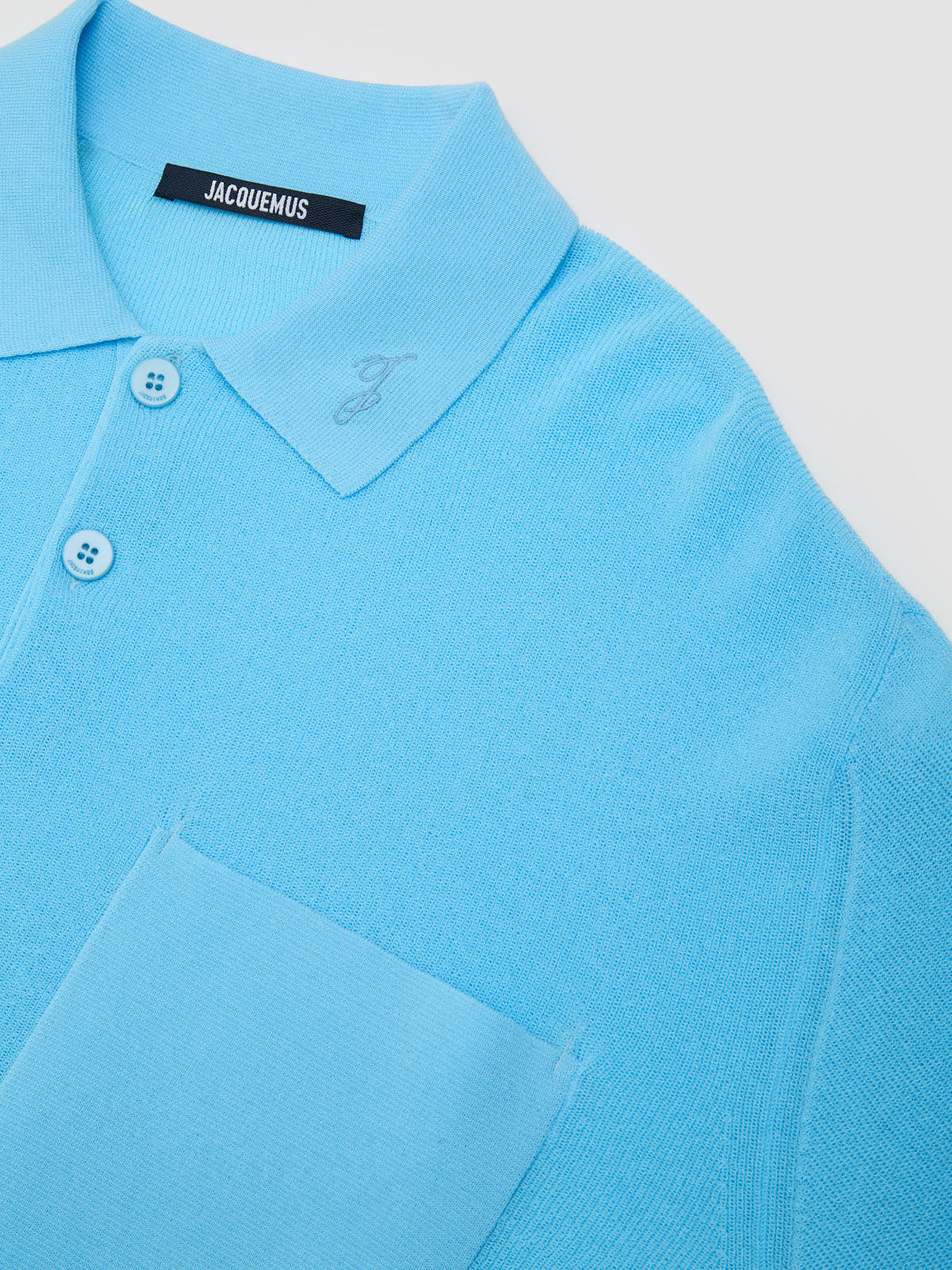 Le Polo Tricot  in Blue