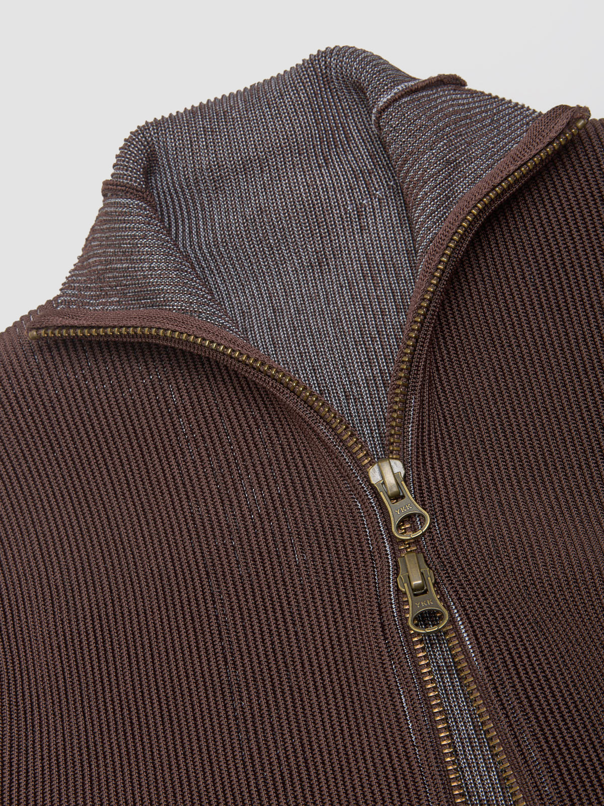 Pleated Jacket in Chocline