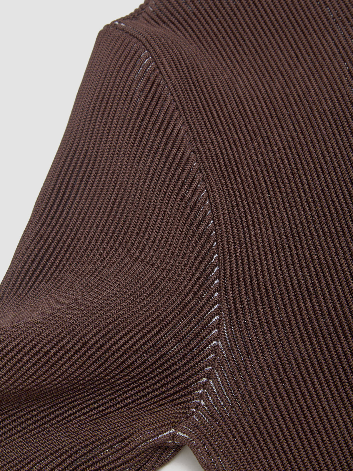 Pleated Jacket in Chocline