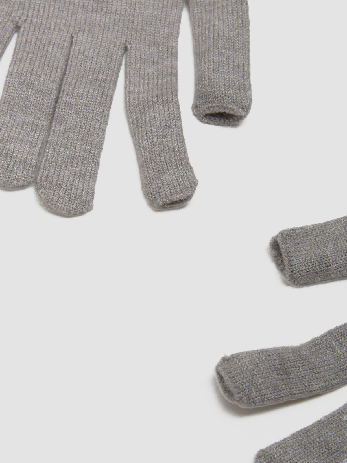 Band Sleeves in Light Grey