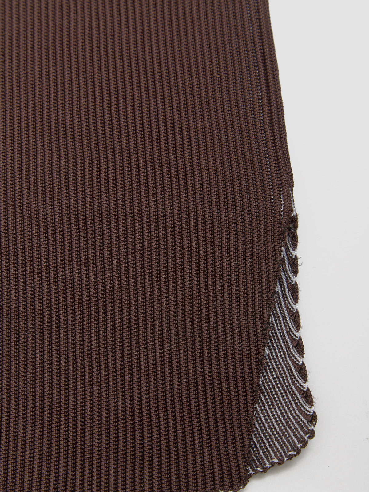 Pegged Midi Skirt in Chocline