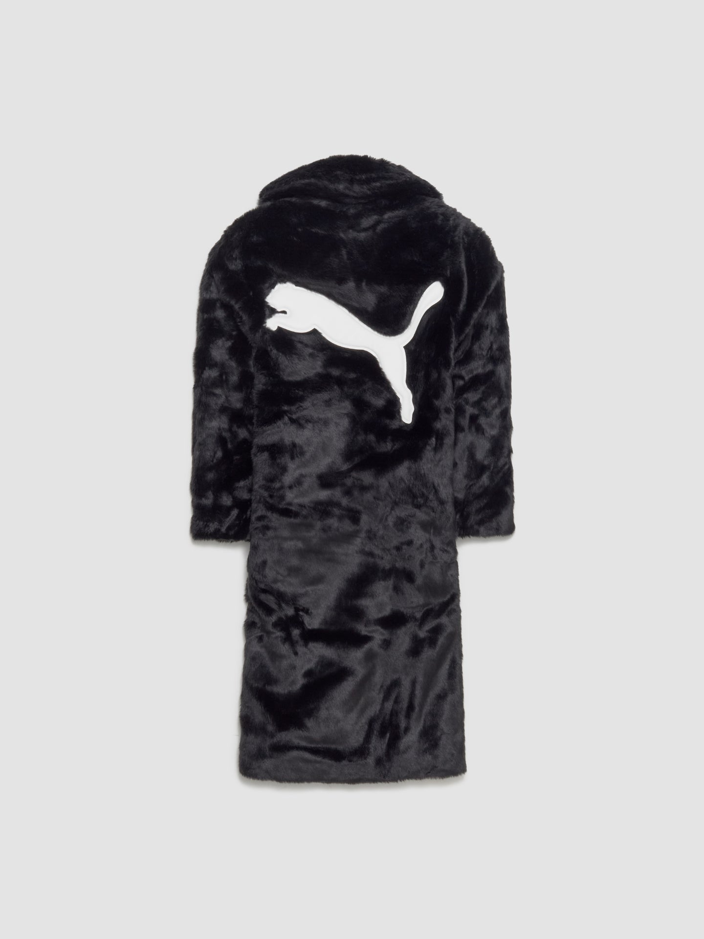 x A$AP ROCKY Flacko Fur Coat in Black & White