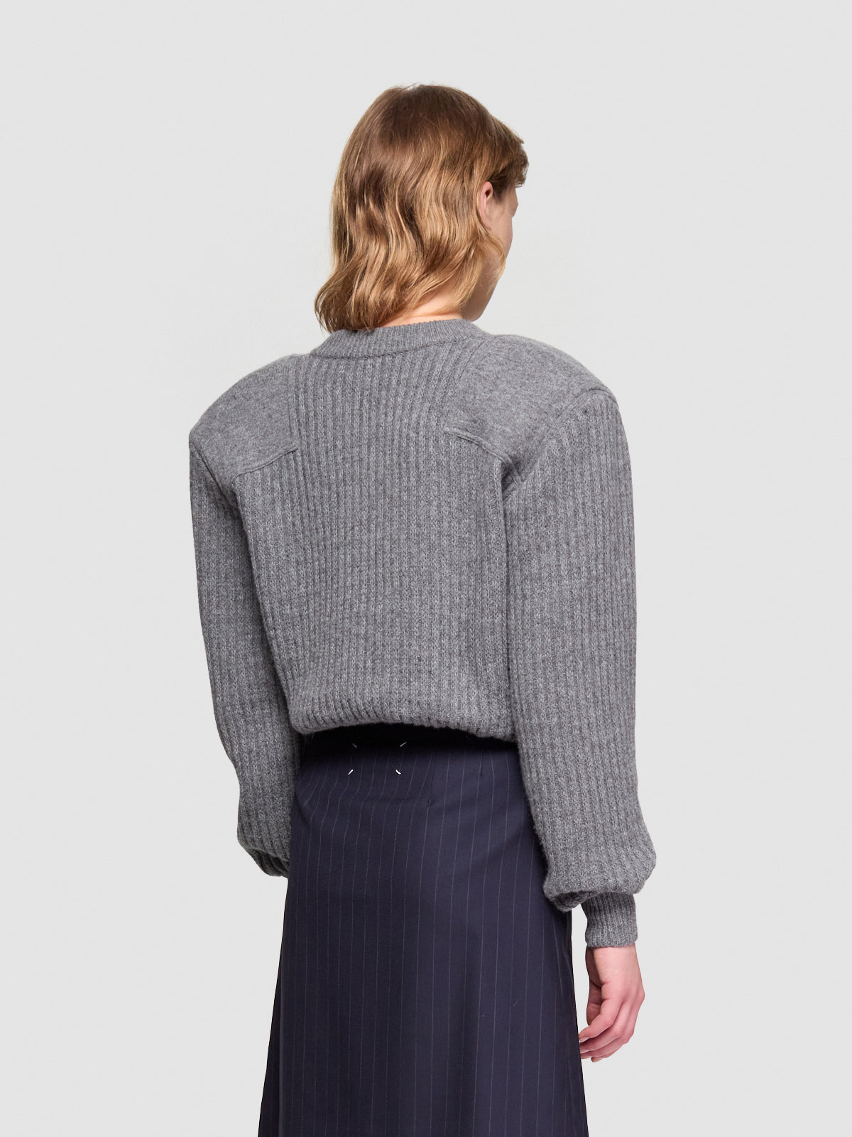 Display Army Sweater in Grey