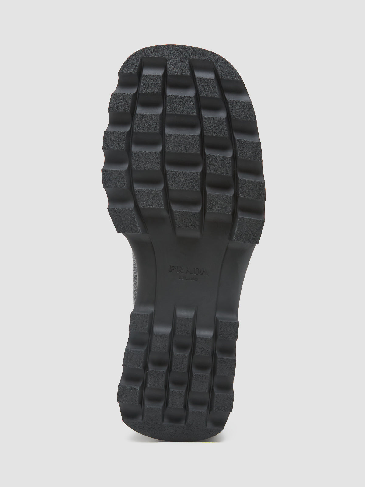 Embossed Leather Derby Shoes in Black