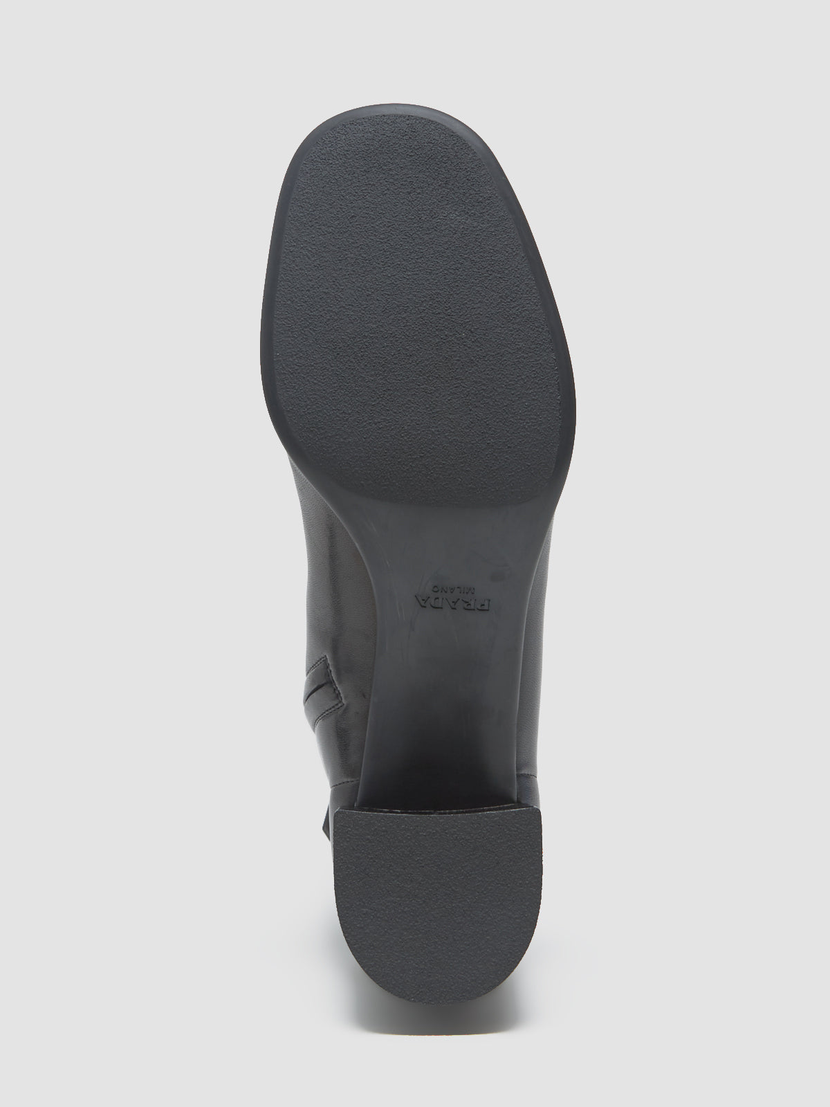 Stretch Nappa Leather Ankle Boots in Black