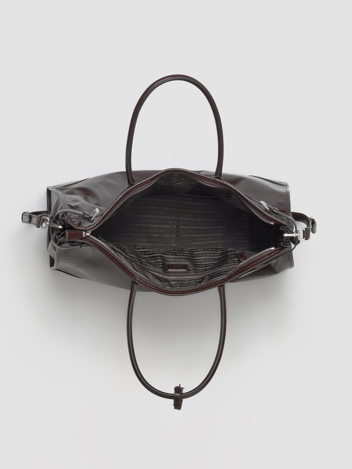 Bonnie Leather Tote Bag in Dark Brown