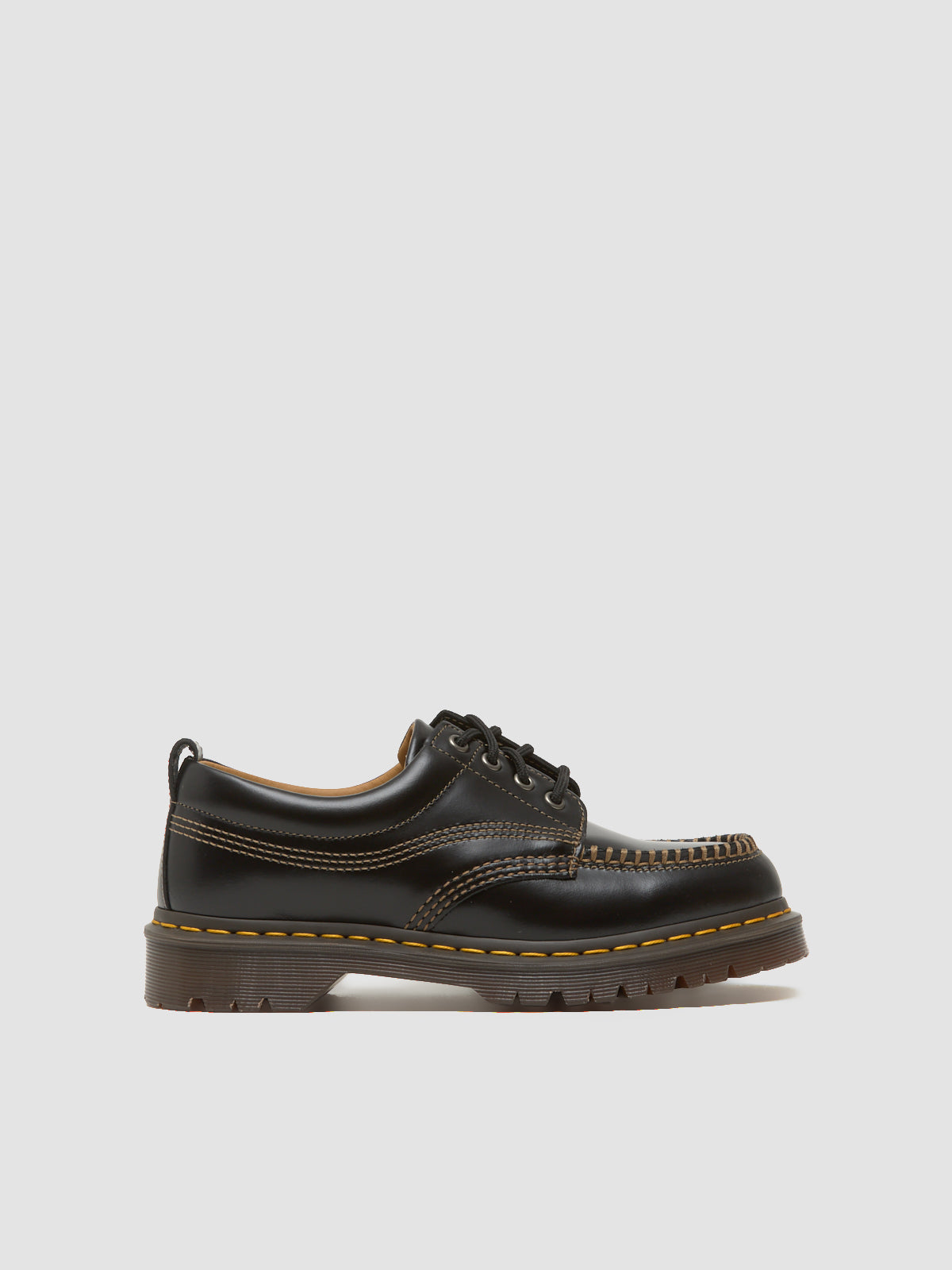 Lowell Shoes in Black Analine