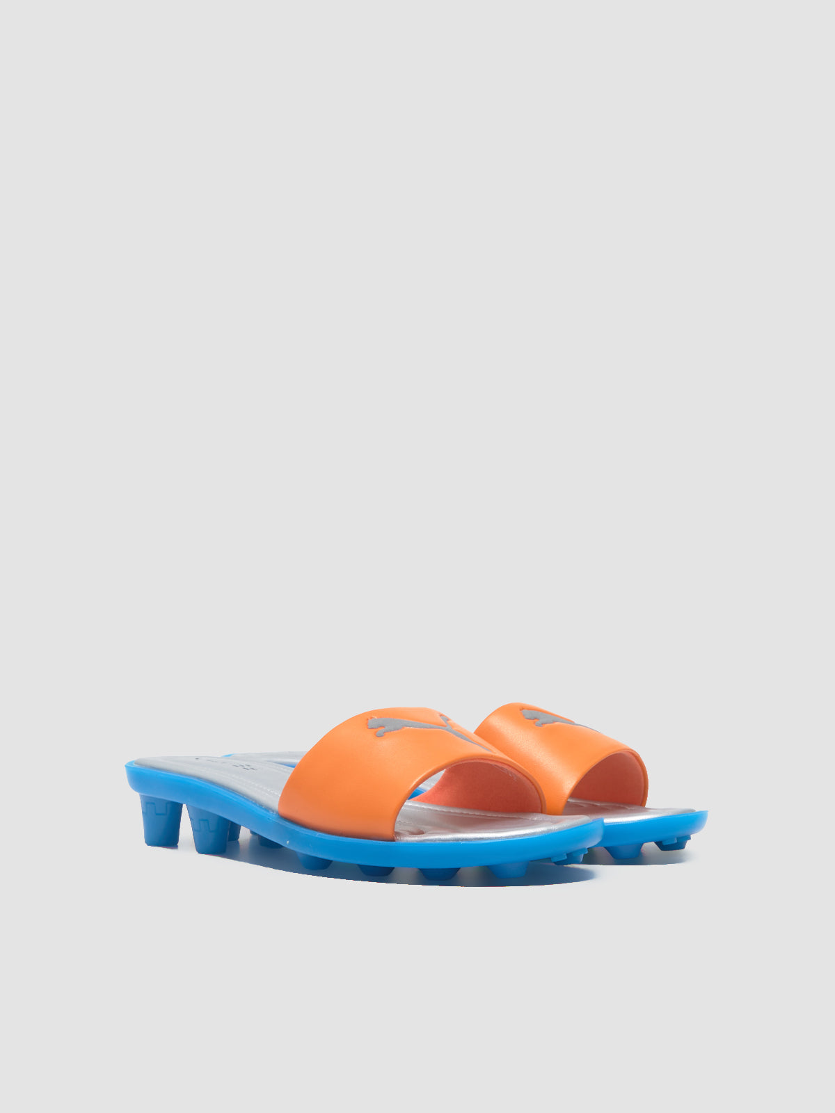 x FENTY WMNS Chic Slide in Ricki Orange & Racing Blue