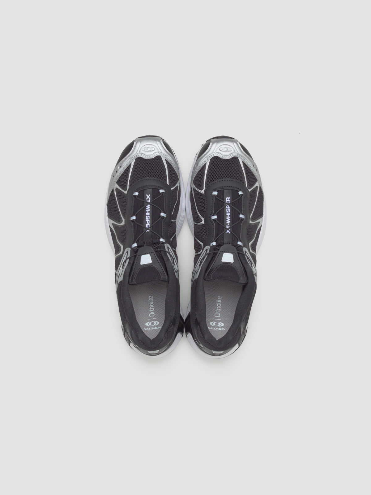 XT-WHISPER Sneaker in Black & Silver