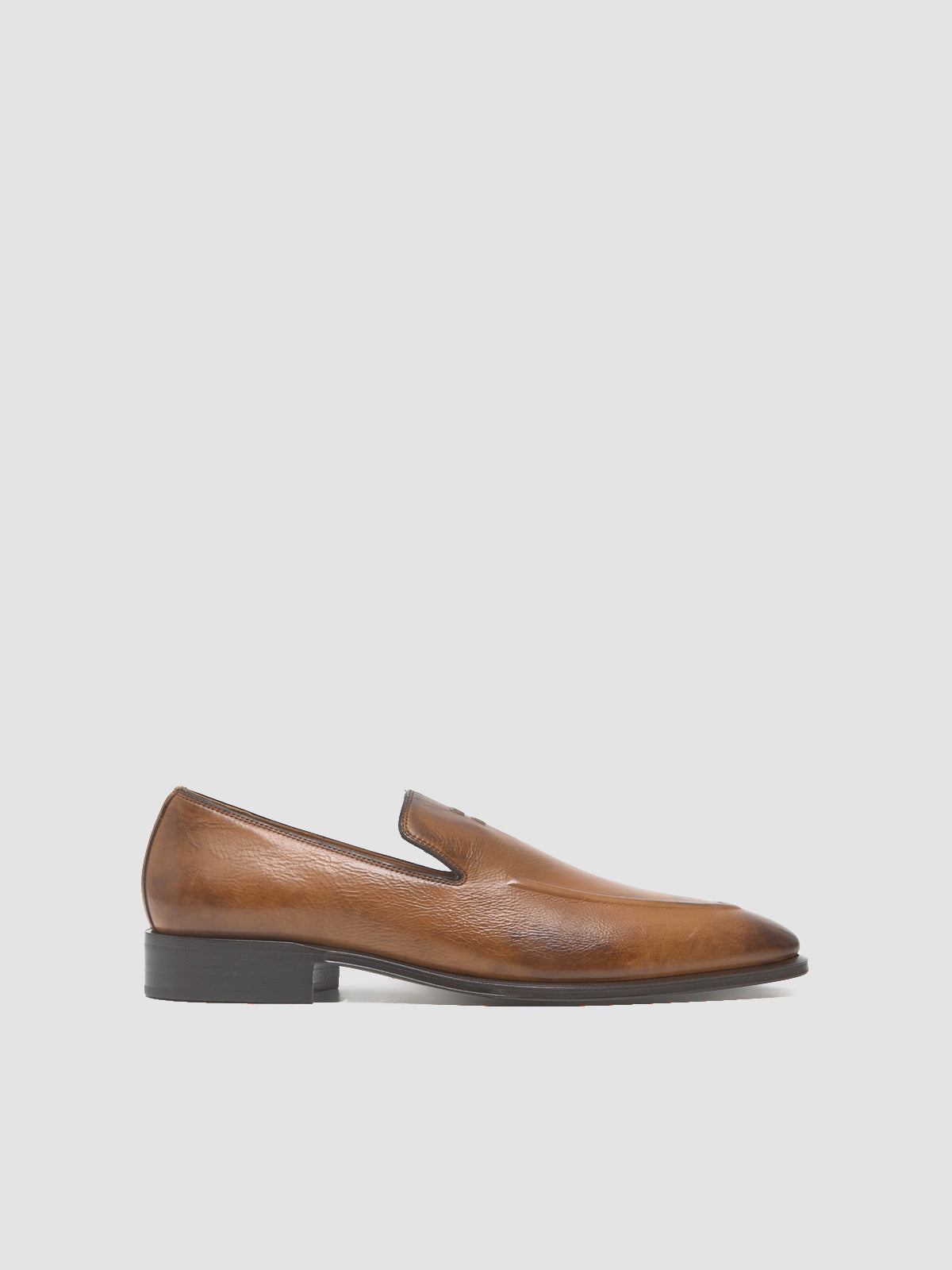 Leather Loafers in Cognac