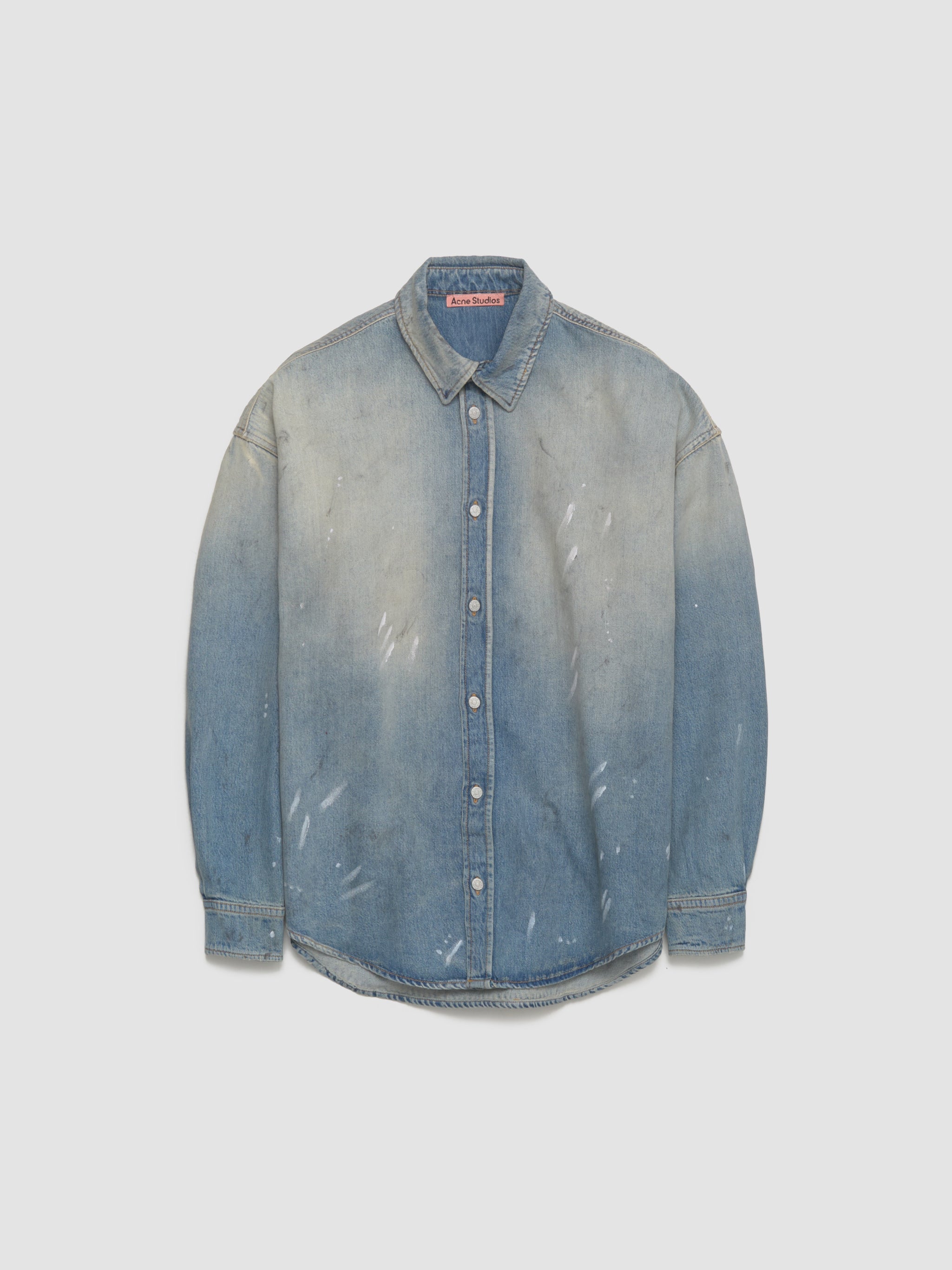 Denim Shirt in Light Blue