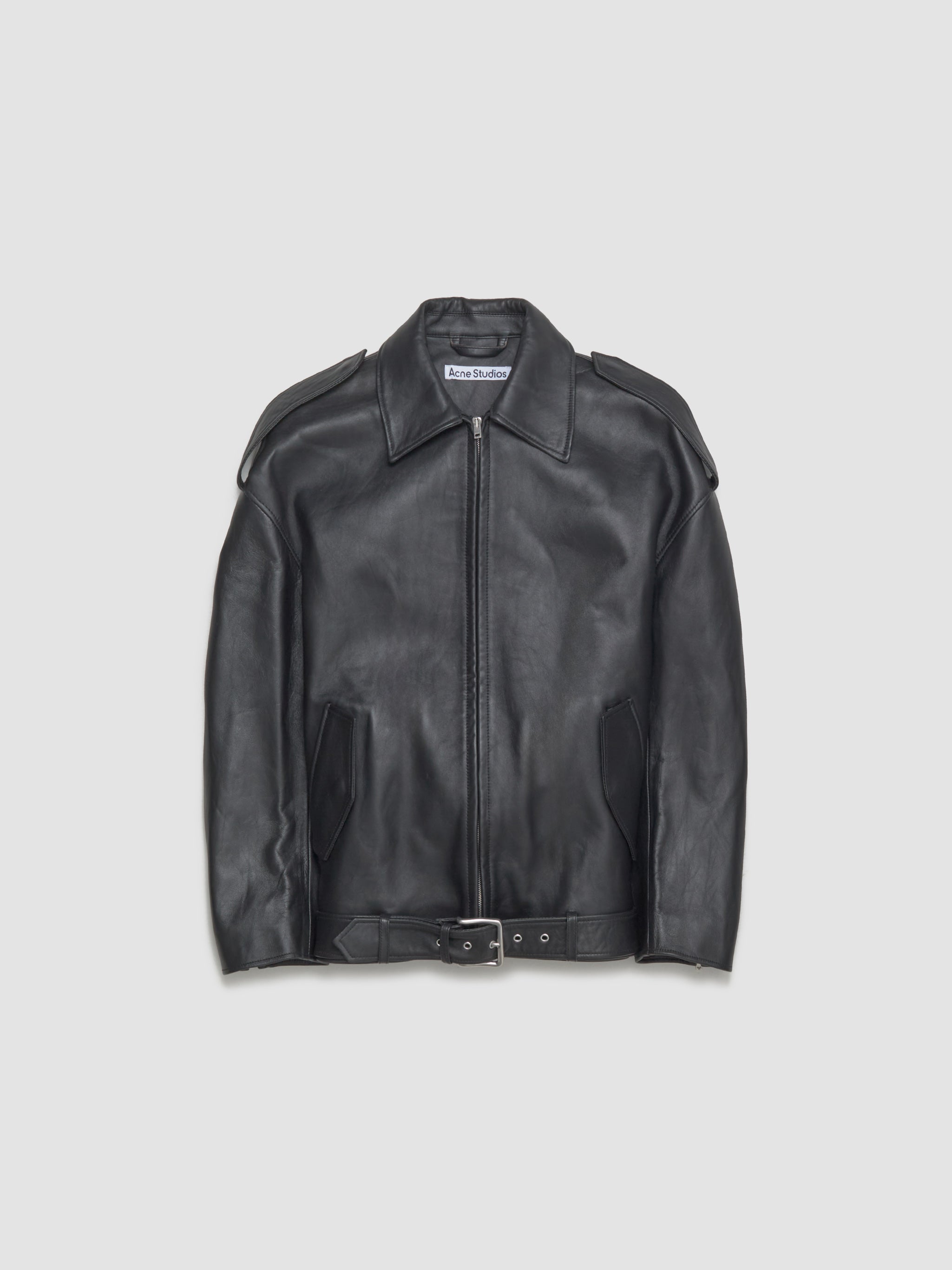 Leather Jacket in Black