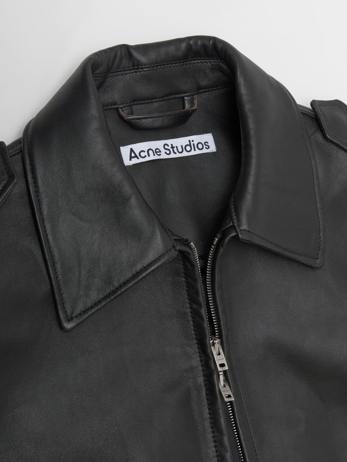 Leather Jacket in Black