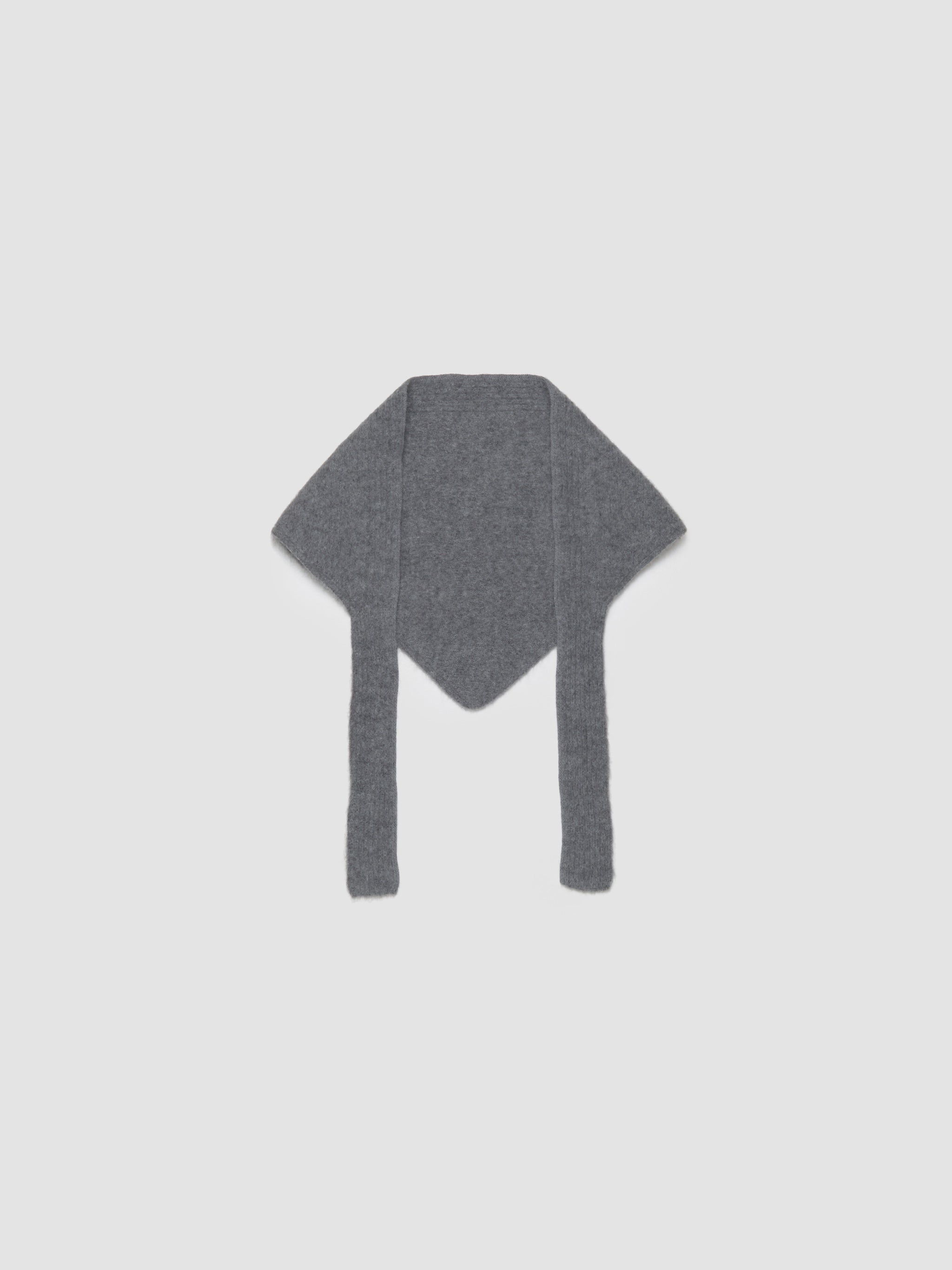 Le Chale Gros Grain in Dark Grey