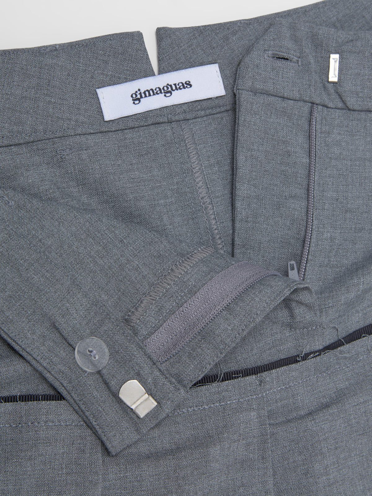 Pleated Skirt in Grey