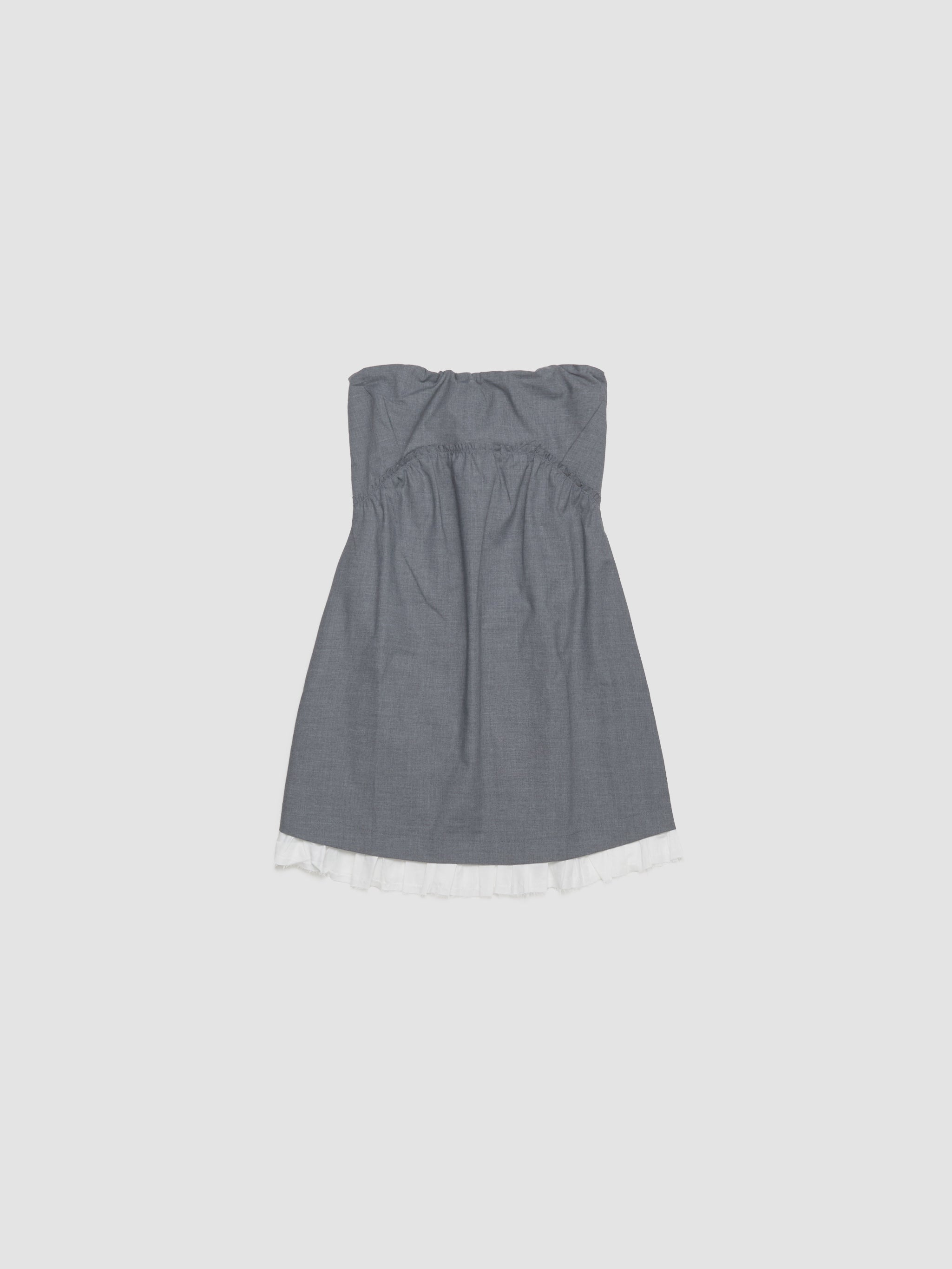 Candi Mini Dress in Grey