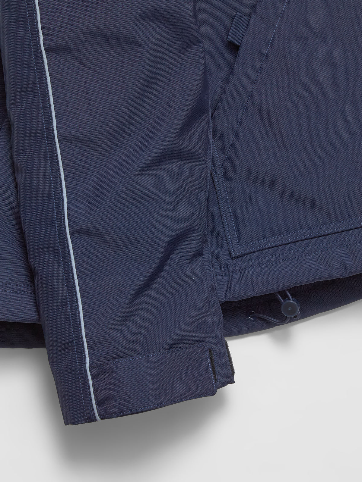 x Stüssy Hooded Utility Jacket in Obsidian